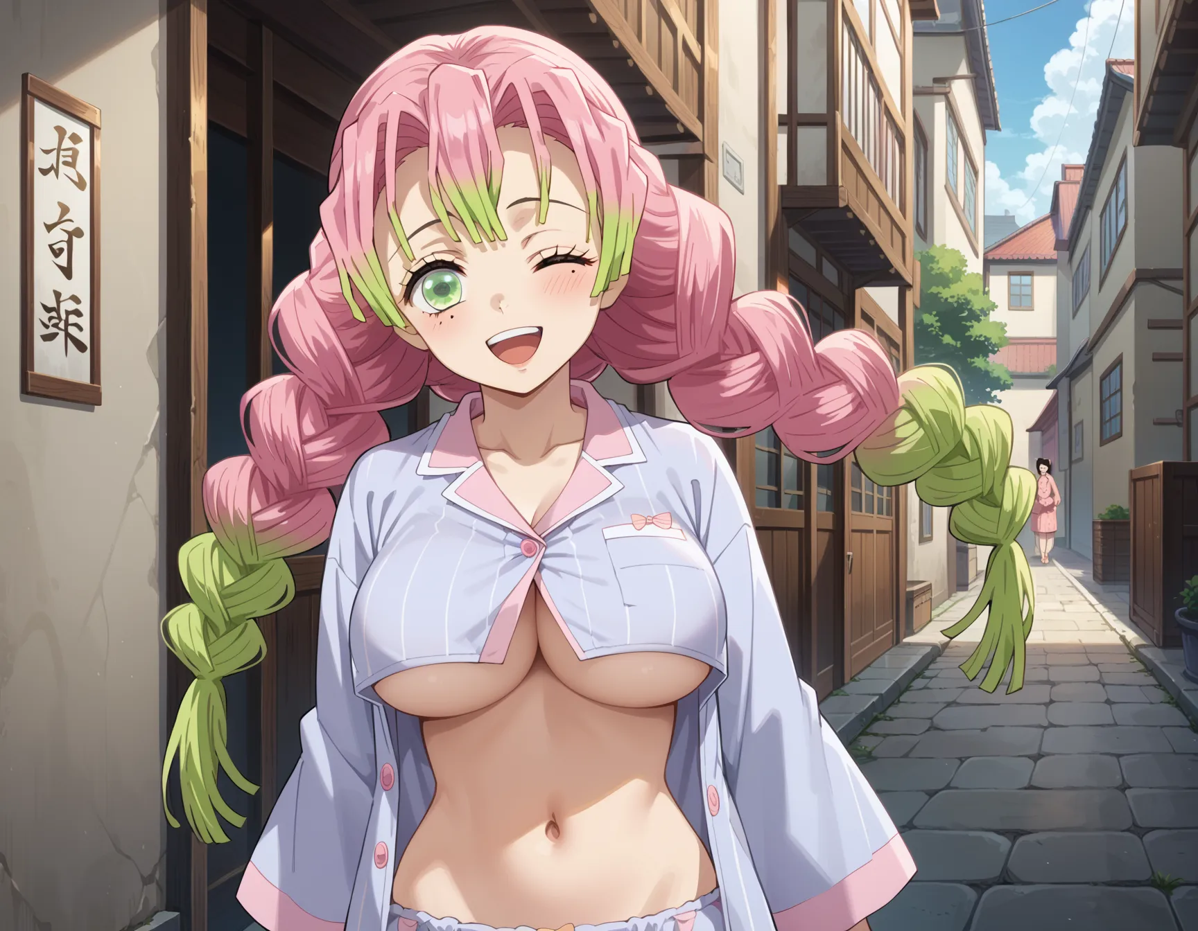 【「下着（ブラジャー・パンティ）」AIエロ画像（イラスト・アニメ・二次元風）15996枚まとめ！(254ページ目)のエロ画像17枚目