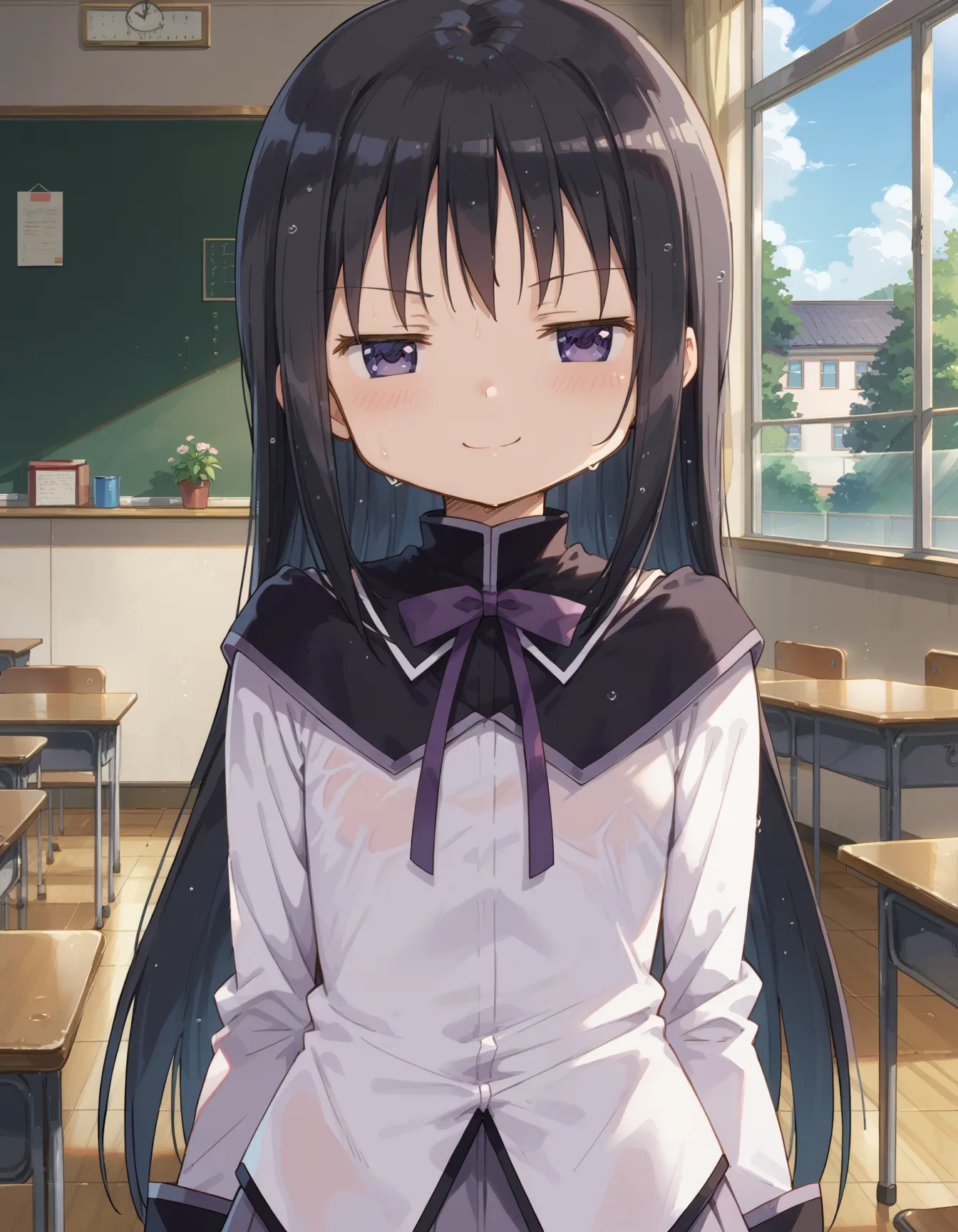 【「貧乳」AIエロ画像（イラスト・アニメ・二次元風）8390枚まとめ！(135ページ目)のエロ画像16枚目