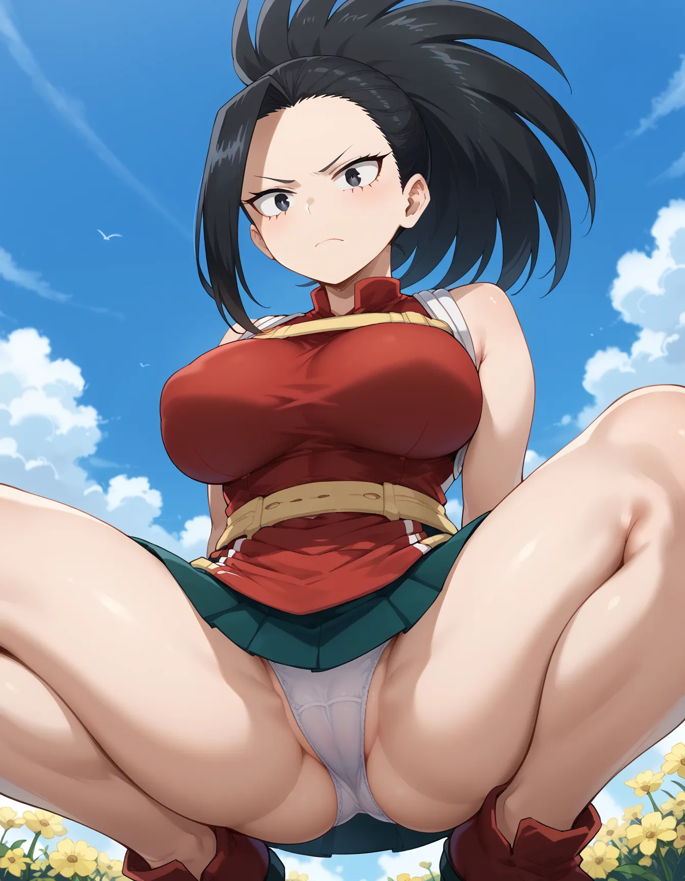 【「下着（ブラジャー・パンティ）」AIエロ画像（イラスト・アニメ・二次元風）15996枚まとめ！(252ページ目)のエロ画像11枚目