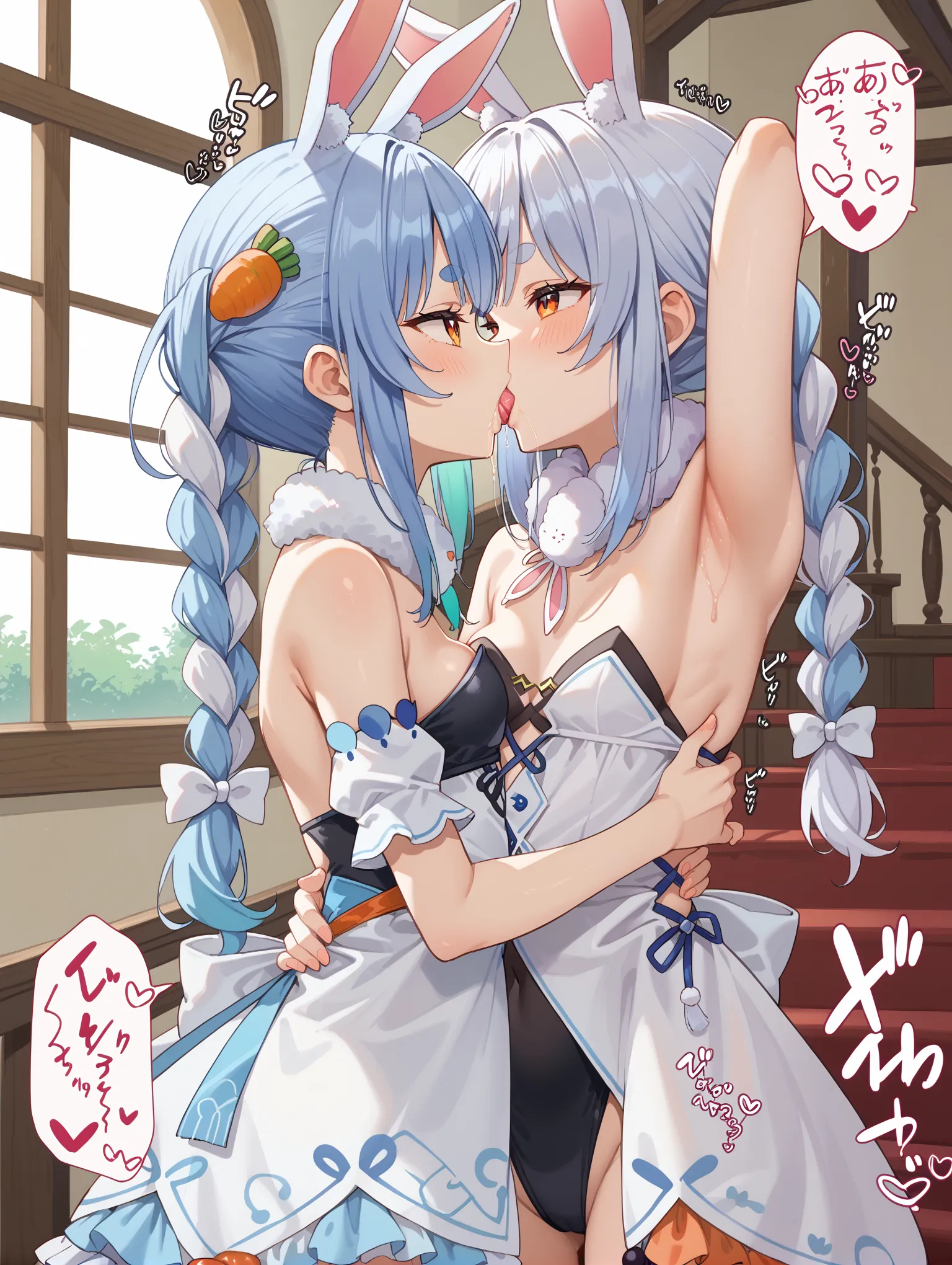 【「腋・脇」AIエロ画像（イラスト・アニメ・二次元風）4705枚まとめ！(75ページ目)のエロ画像17枚目