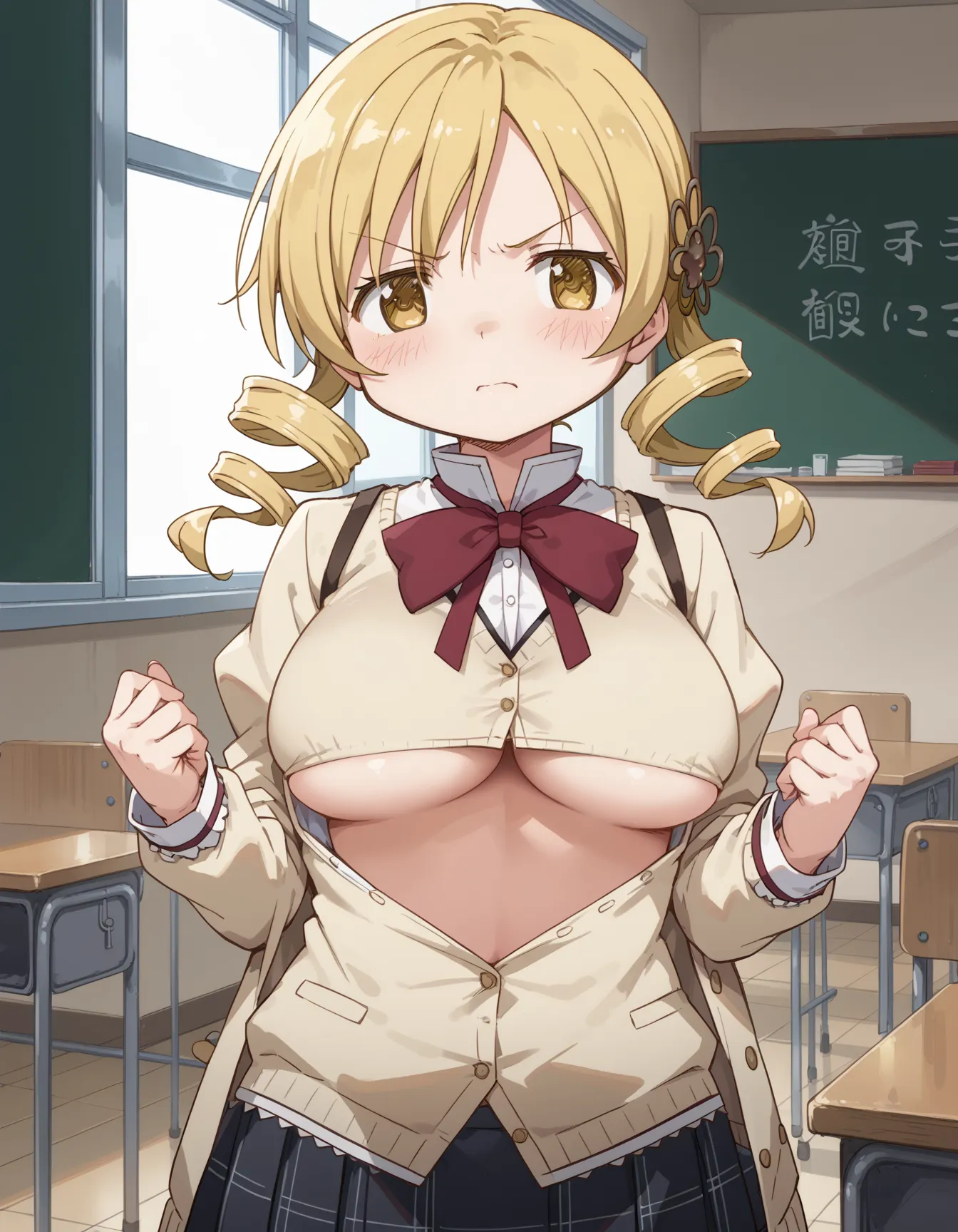 【「学制服」AIエロ画像（イラスト・アニメ・二次元風）4855枚まとめ！(74ページ目)のエロ画像27枚目