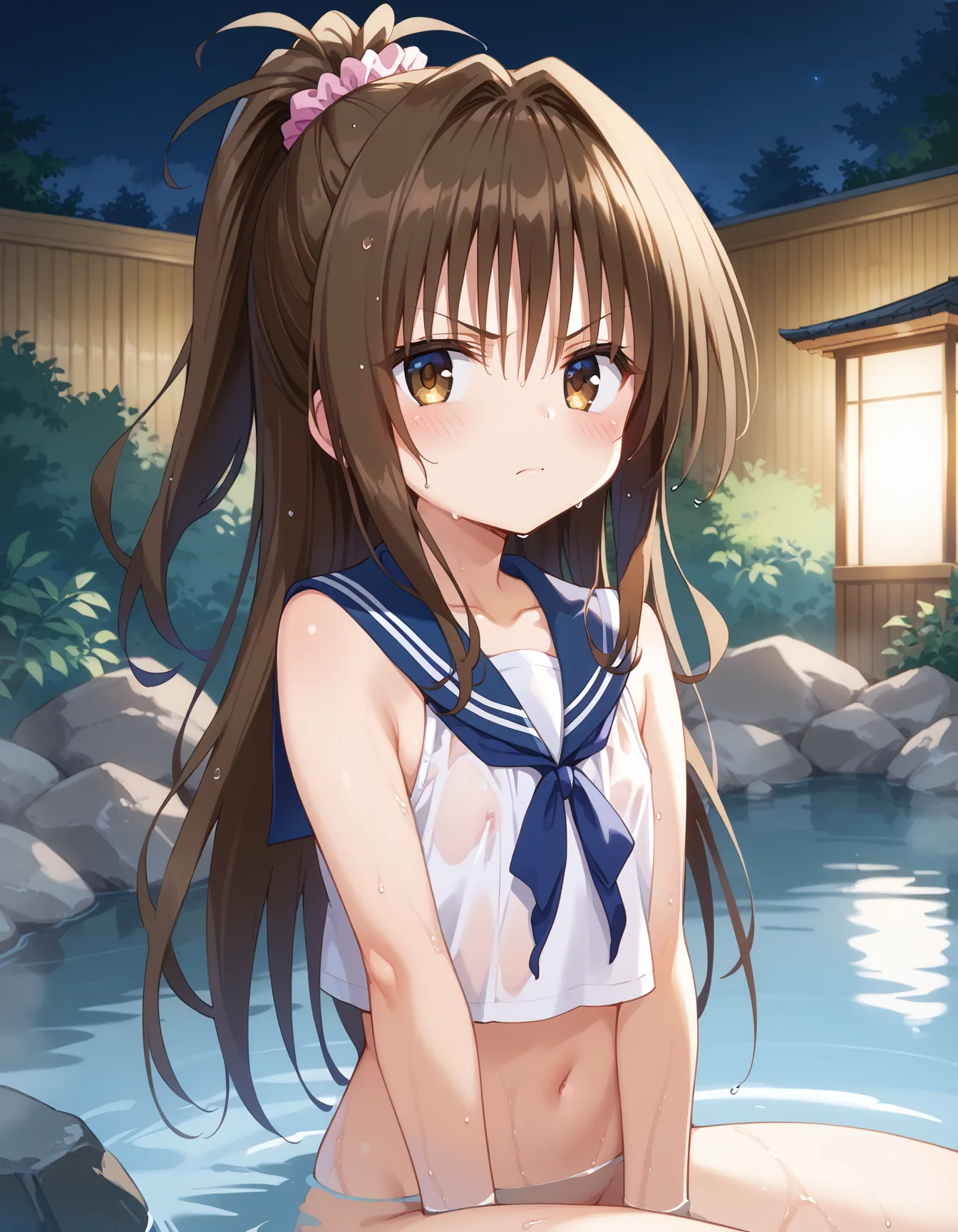 【「貧乳」AIエロ画像（イラスト・アニメ・二次元風）8390枚まとめ！(133ページ目)のエロ画像6枚目