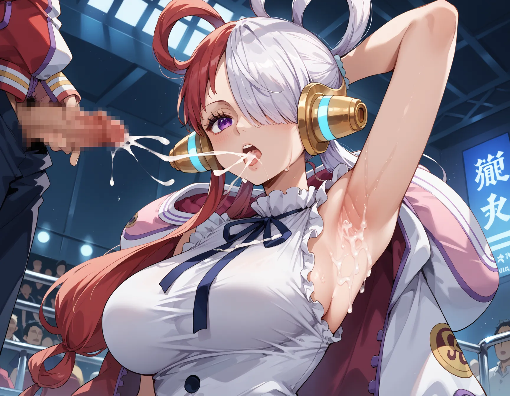 【「腋・脇」AIエロ画像（イラスト・アニメ・二次元風）4705枚まとめ！(74ページ目)のエロ画像10枚目