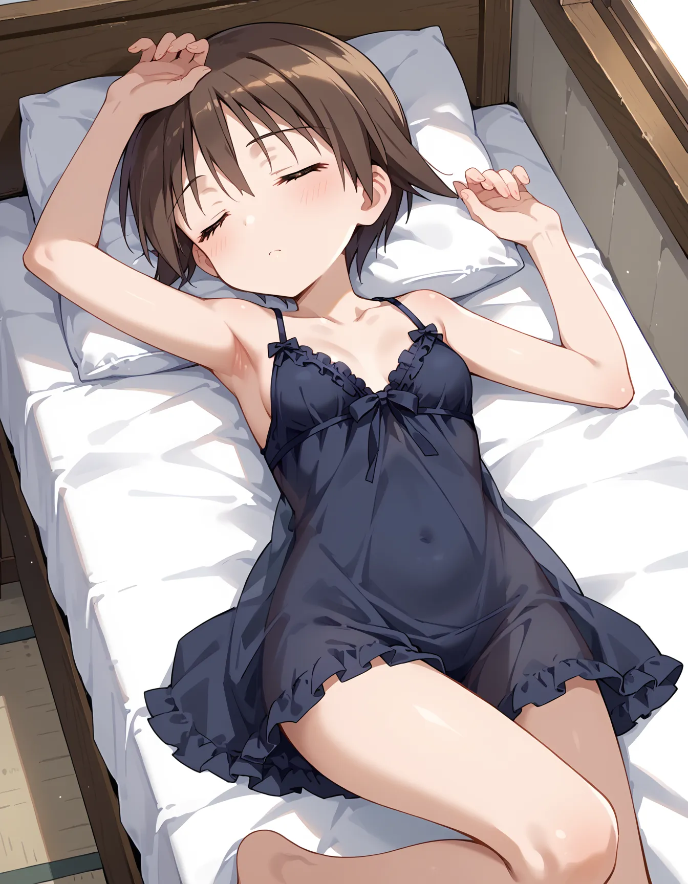 【「下着（ブラジャー・パンティ）」AIエロ画像（イラスト・アニメ・二次元風）15996枚まとめ！(247ページ目)のエロ画像6枚目
