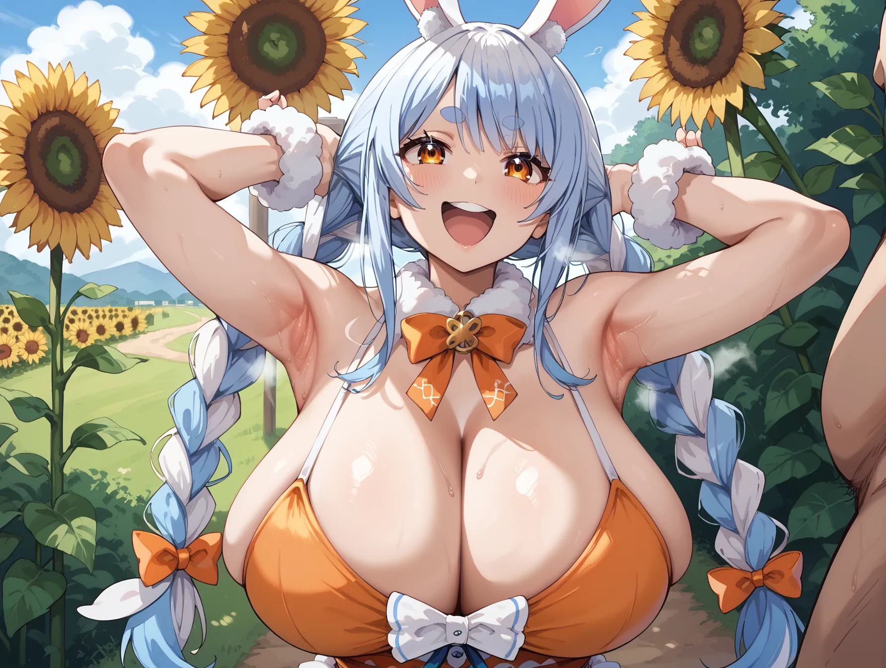 【「爆乳・超乳」AIエロ画像（イラスト・アニメ・二次元風）5621枚まとめ！(87ページ目)のエロ画像21枚目