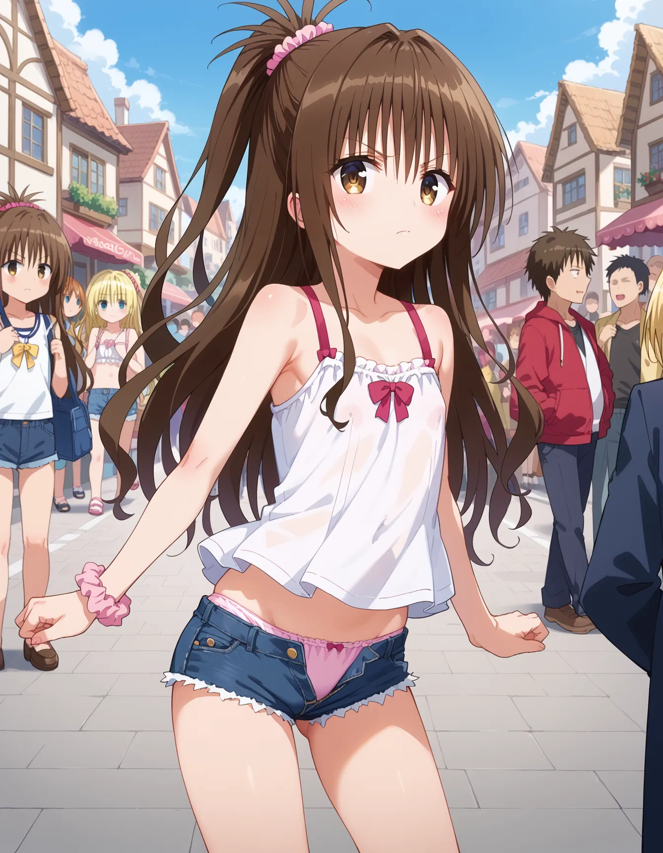 【「貧乳」AIエロ画像（イラスト・アニメ・二次元風）8390枚まとめ！(131ページ目)のエロ画像24枚目