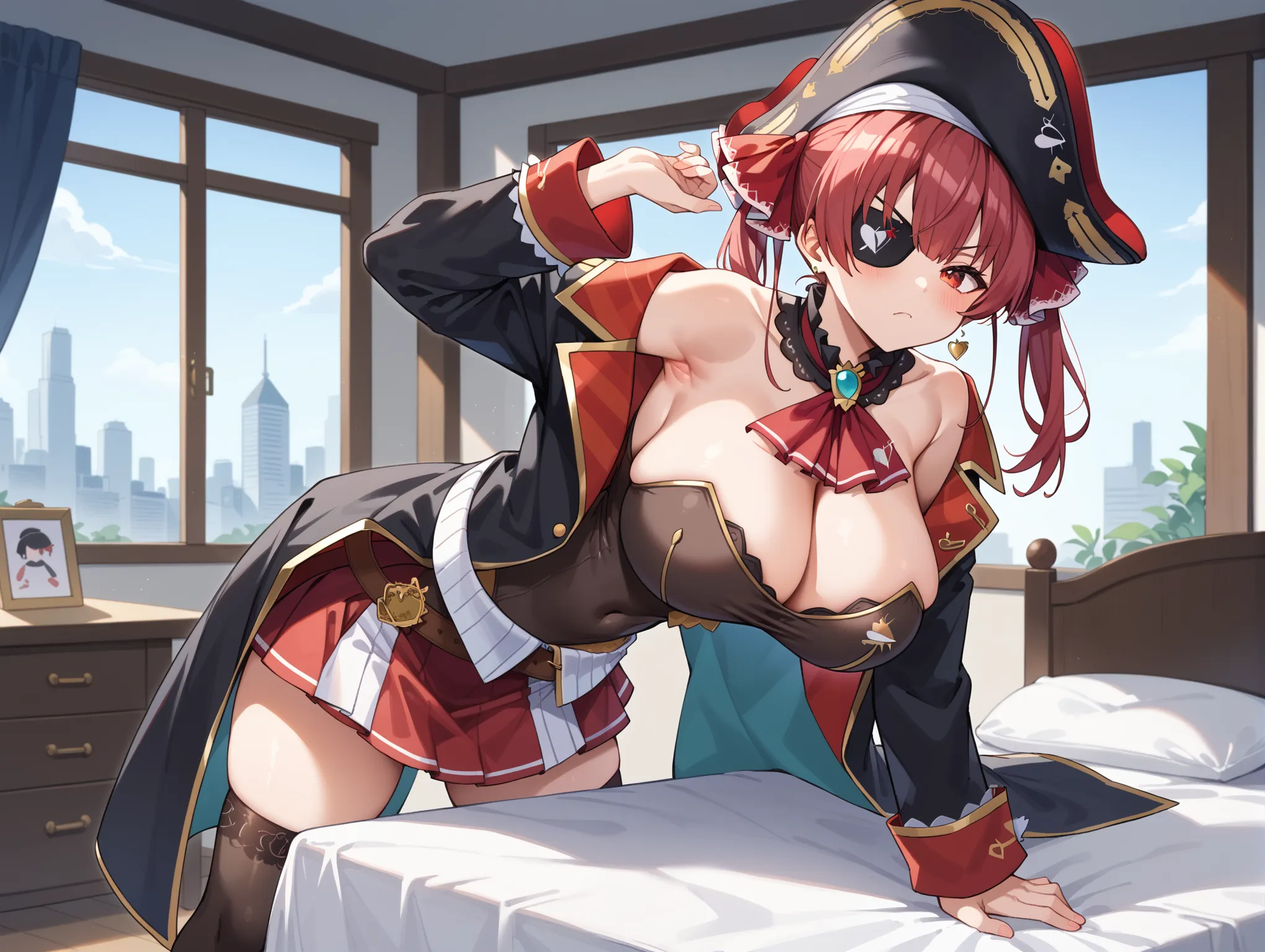 【「爆乳・超乳」AIエロ画像（イラスト・アニメ・二次元風）5621枚まとめ！(87ページ目)のエロ画像1枚目