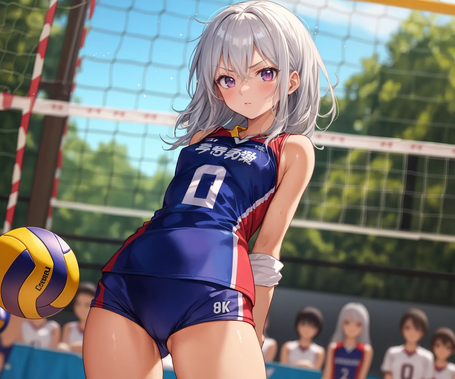 【「バレーボール」AIエロ画像（イラスト・アニメ・二次元風）378枚まとめ！(6ページ目)のエロ画像28枚目