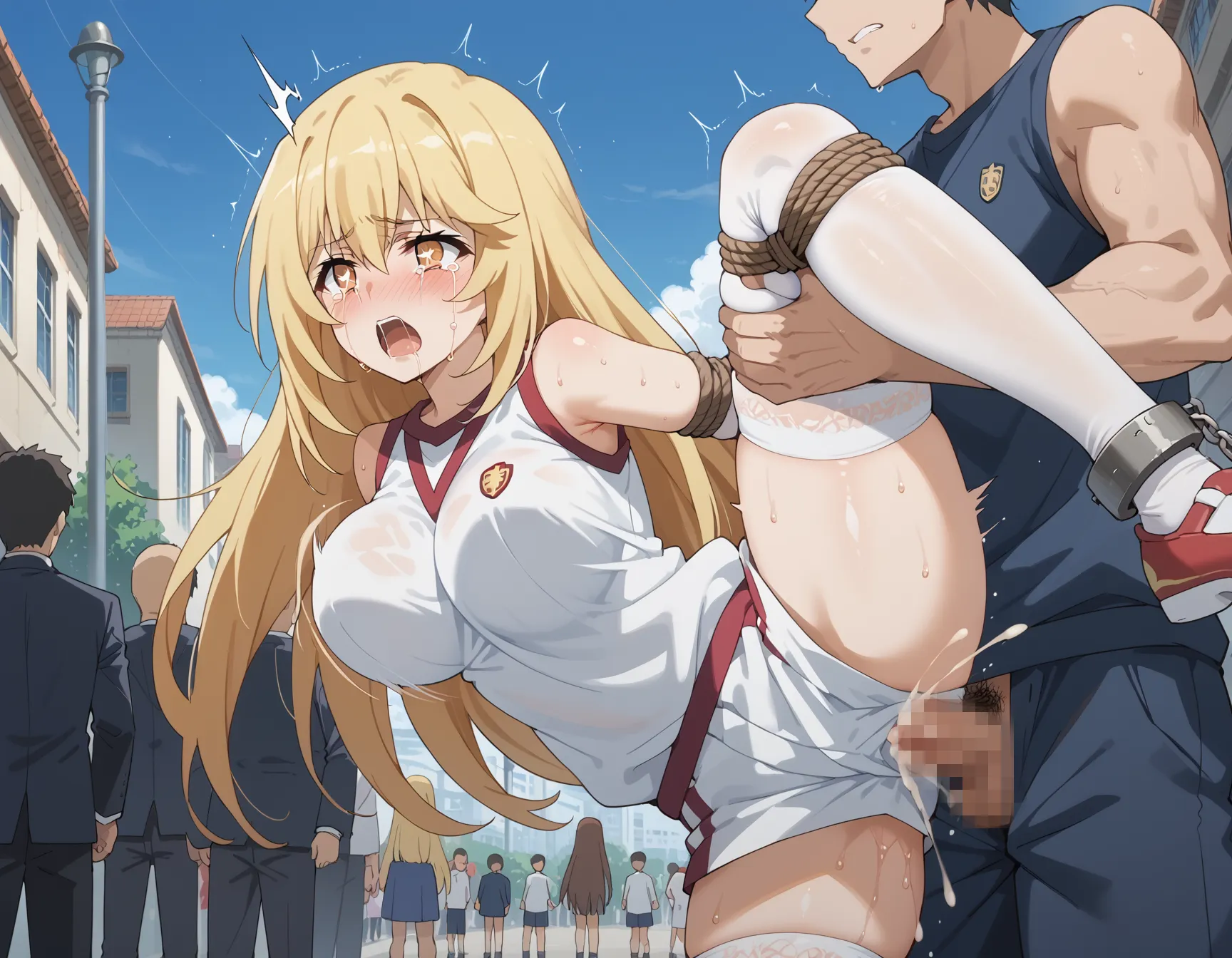 【「体操服・ブルマ」AIエロ画像（イラスト・アニメ・二次元風）273枚まとめ！(5ページ目)のエロ画像10枚目