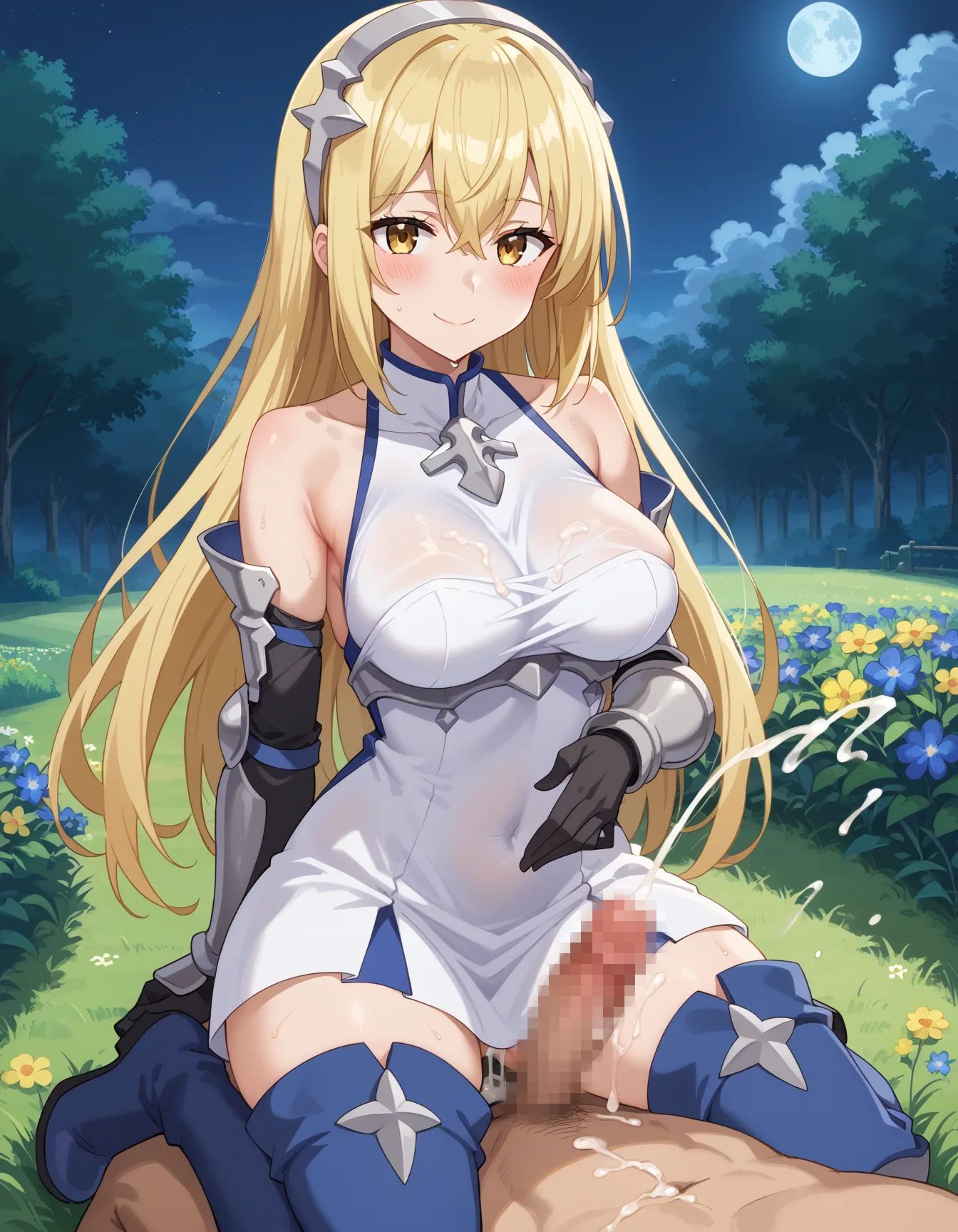 【「腋・脇」AIエロ画像（イラスト・アニメ・二次元風）4705枚まとめ！(72ページ目)のエロ画像21枚目