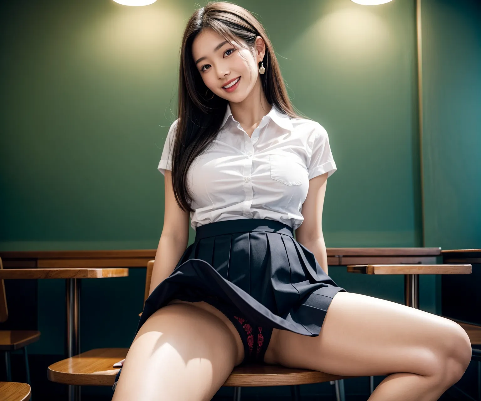 【「巨乳×下着（ブラジャー・パンティ）」AIエロ画像（リアル・実写・フォト風）2481枚まとめ！(39ページ目)のエロ画像2枚目