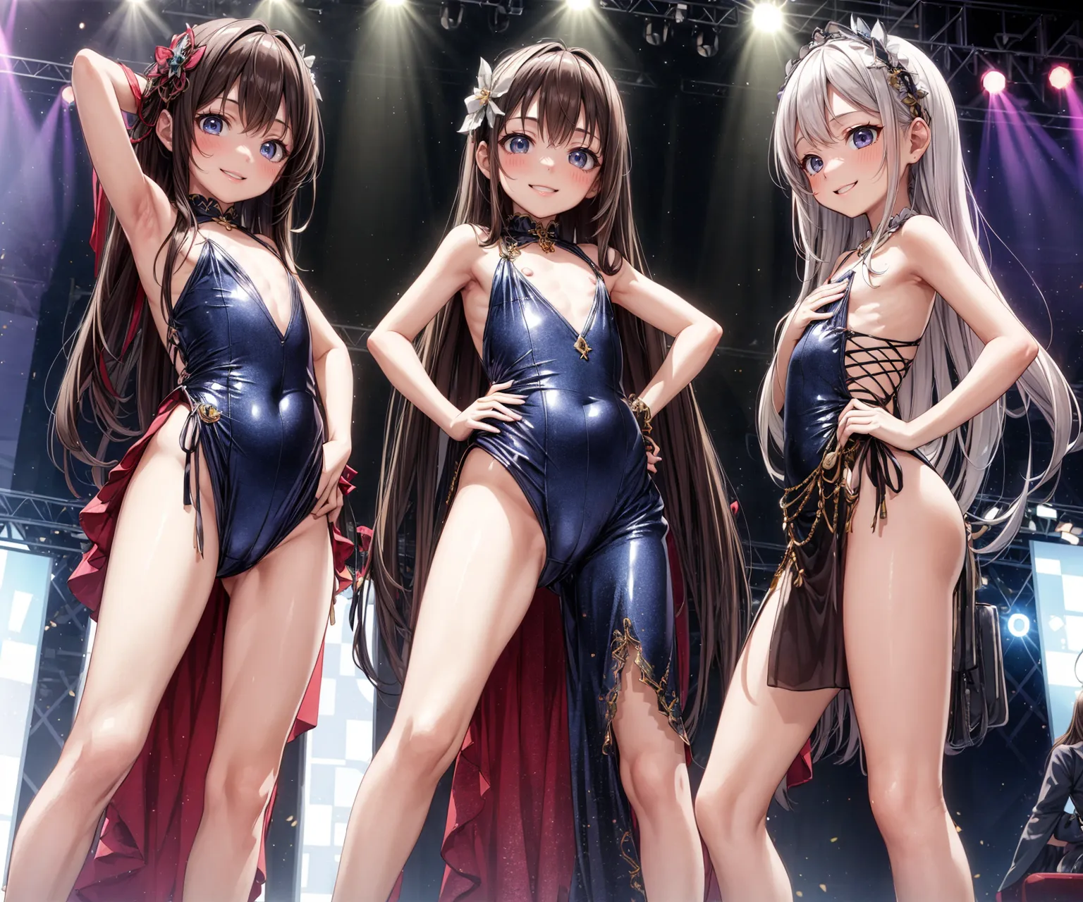 【「アイドル」AIエロ画像（イラスト・アニメ・二次元風）767枚まとめ！(13ページ目)のエロ画像7枚目