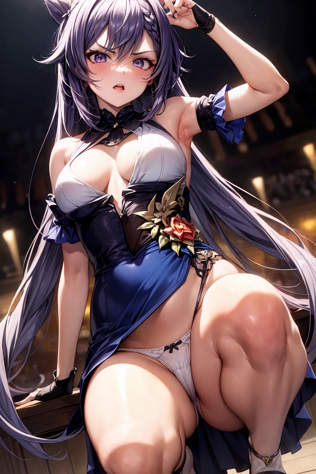 【「下着（ブラジャー・パンティ）」AIエロ画像（イラスト・アニメ・二次元風）15996枚まとめ！(241ページ目)のエロ画像4枚目