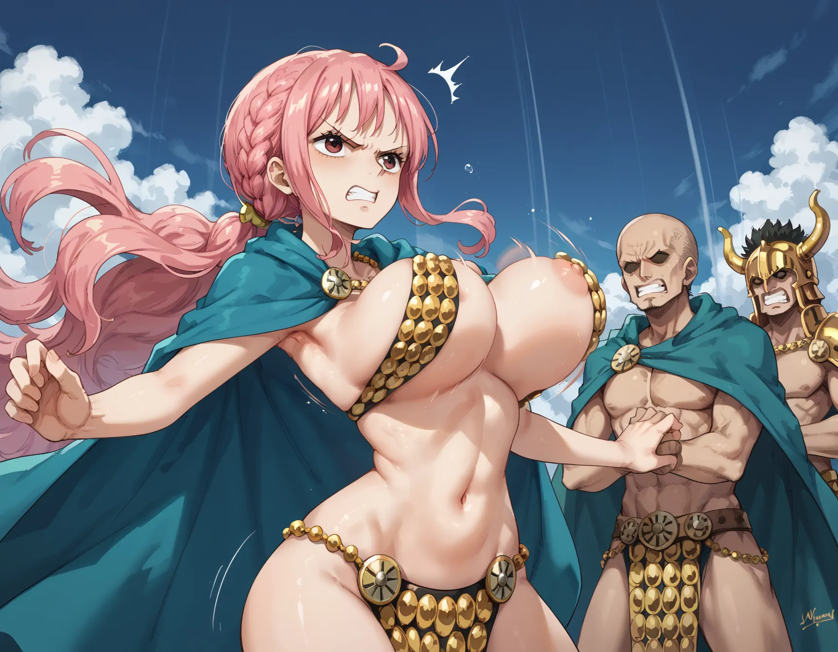 【「巨乳」AIエロ画像（イラスト・アニメ・二次元風）26161枚まとめ！(399ページ目)のエロ画像5枚目