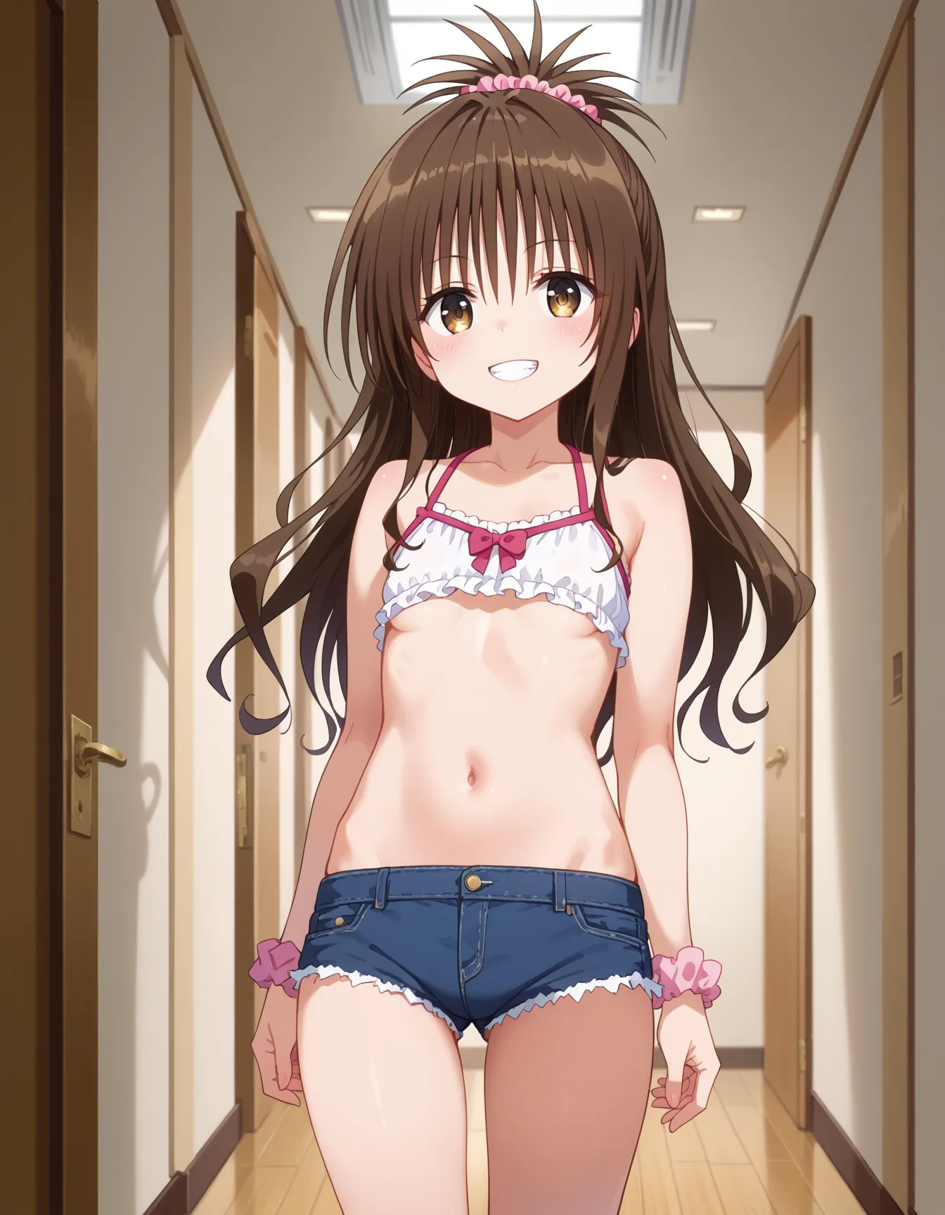 【「貧乳」AIエロ画像（イラスト・アニメ・二次元風）8390枚まとめ！(128ページ目)のエロ画像14枚目