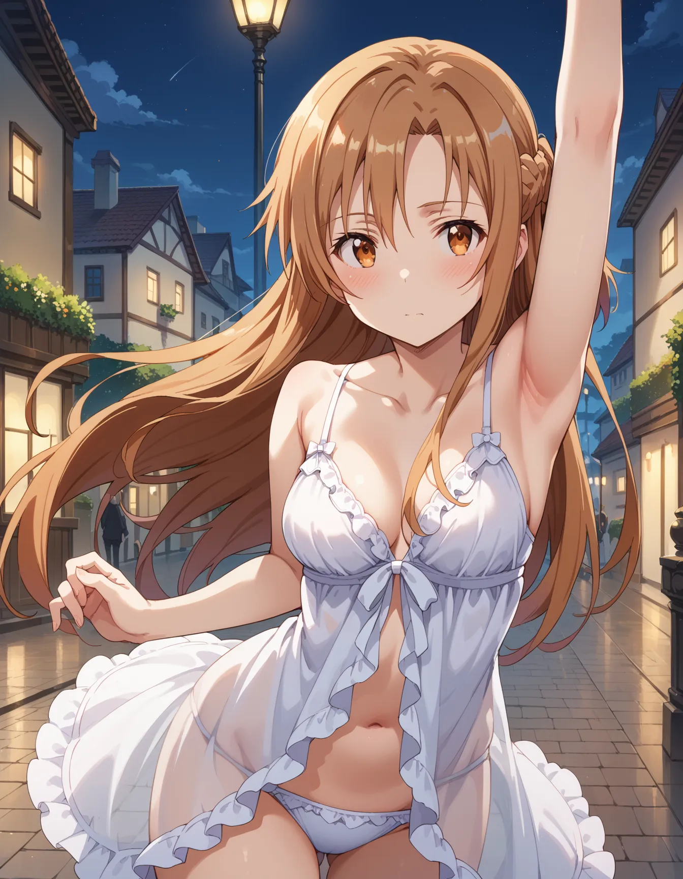 【「下着（ブラジャー・パンティ）」AIエロ画像（イラスト・アニメ・二次元風）15996枚まとめ！(237ページ目)のエロ画像29枚目