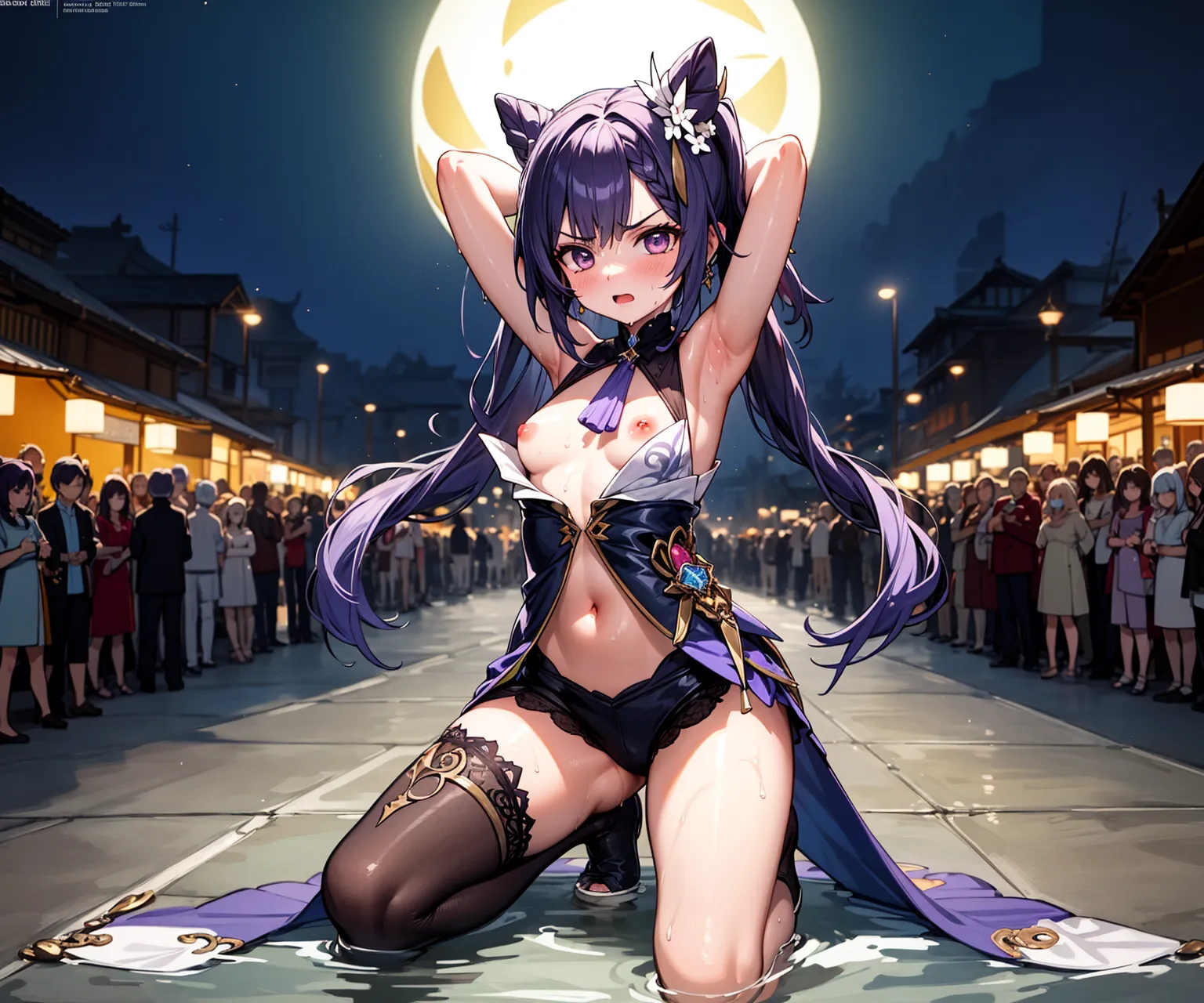 【「貧乳」AIエロ画像（イラスト・アニメ・二次元風）8390枚まとめ！(127ページ目)のエロ画像30枚目