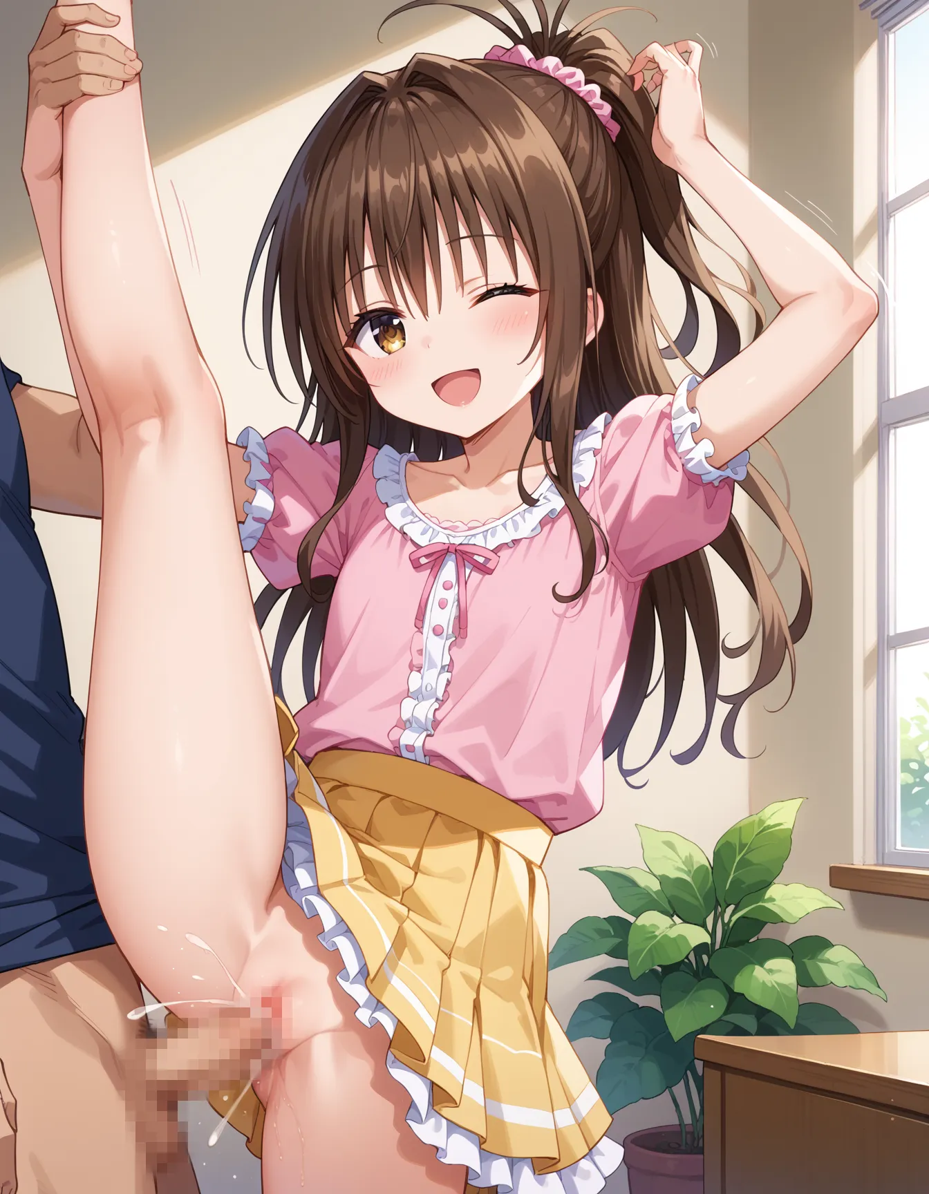 【「貧乳」AIエロ画像（イラスト・アニメ・二次元風）8390枚まとめ！(127ページ目)のエロ画像19枚目