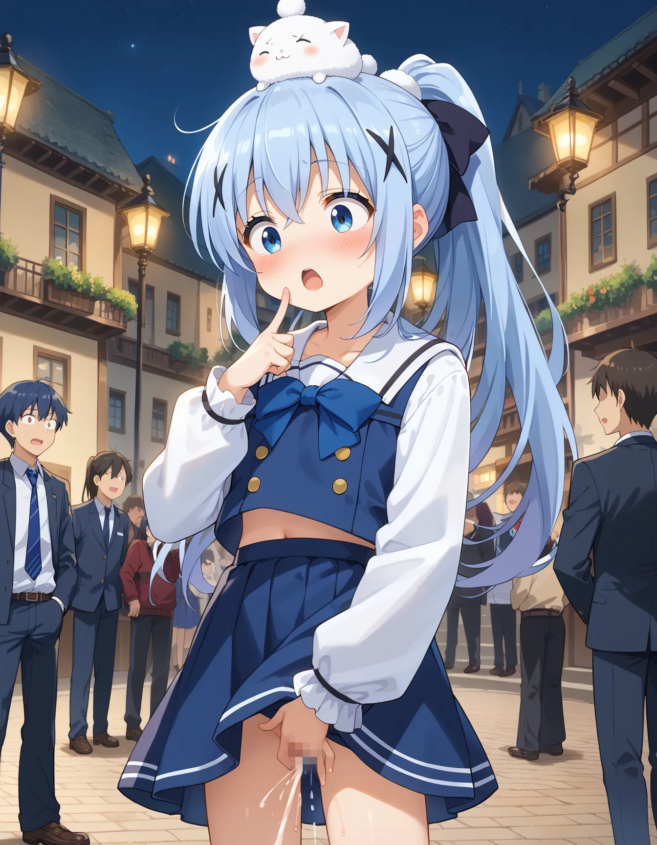 【「貧乳」AIエロ画像（イラスト・アニメ・二次元風）8390枚まとめ！(127ページ目)のエロ画像12枚目