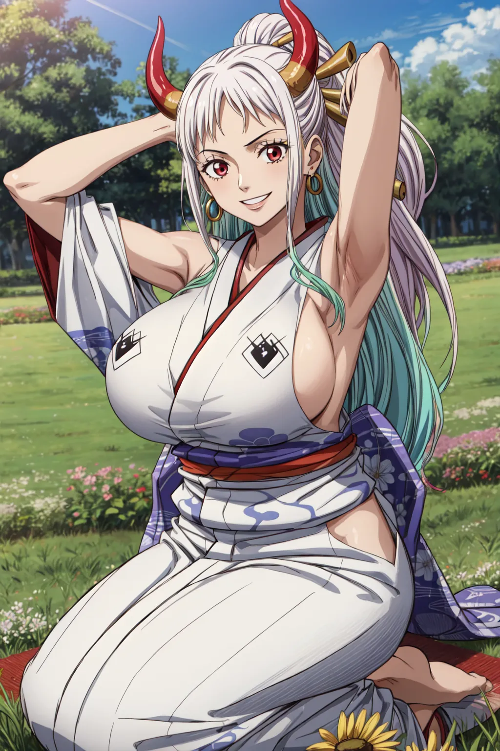 【「爆乳・超乳」AIエロ画像（イラスト・アニメ・二次元風）5621枚まとめ！(83ページ目)のエロ画像25枚目