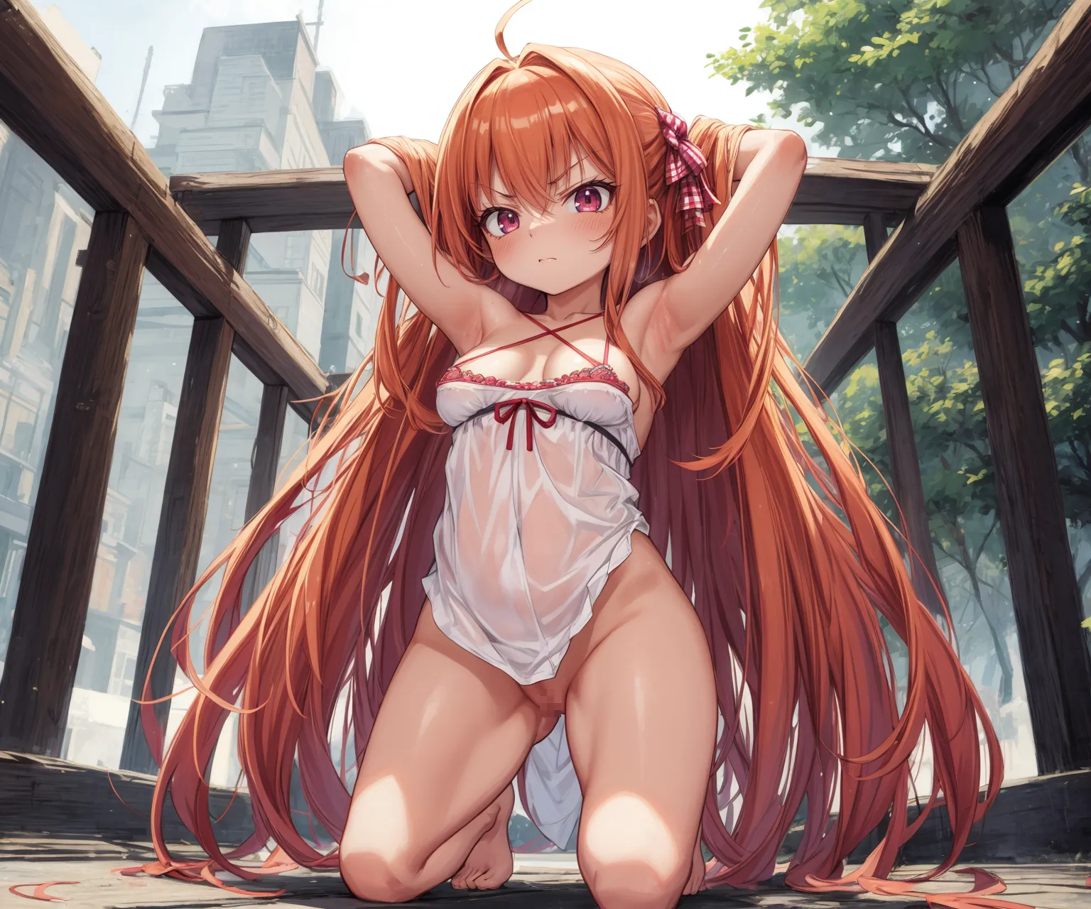 【「爆乳・超乳」AIエロ画像（イラスト・アニメ・二次元風）5621枚まとめ！(83ページ目)のエロ画像21枚目