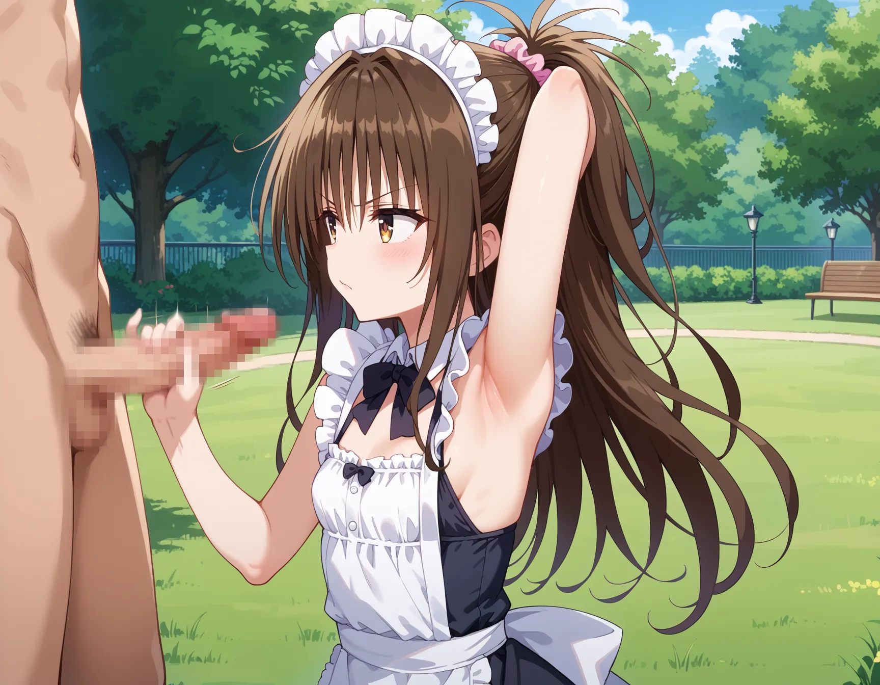 【「腋・脇」AIエロ画像（イラスト・アニメ・二次元風）4705枚まとめ！(70ページ目)のエロ画像10枚目