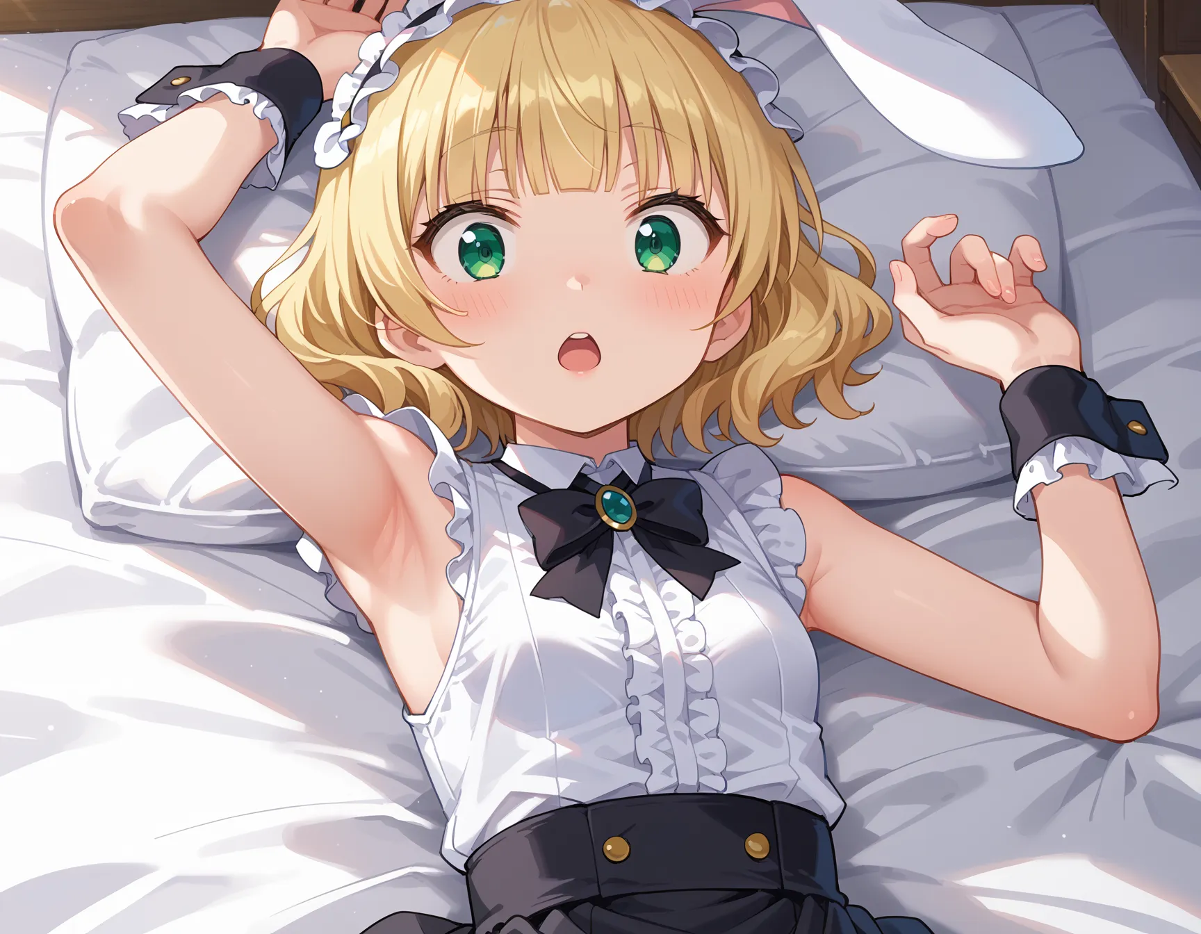 【「腋・脇」AIエロ画像（イラスト・アニメ・二次元風）4705枚まとめ！(70ページ目)のエロ画像9枚目