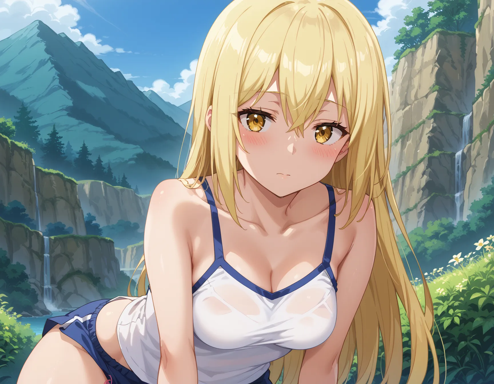 【「おまんこ×下着（ブラジャー・パンティ）」AIエロ画像（イラスト・アニメ・二次元風）3718枚まとめ！(55ページ目)のエロ画像11枚目