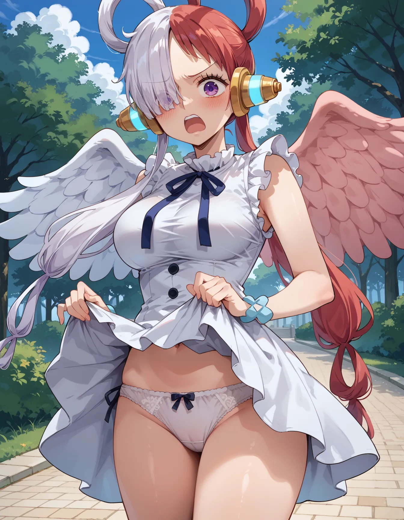 【「下着（ブラジャー・パンティ）」AIエロ画像（イラスト・アニメ・二次元風）15996枚まとめ！(232ページ目)のエロ画像7枚目