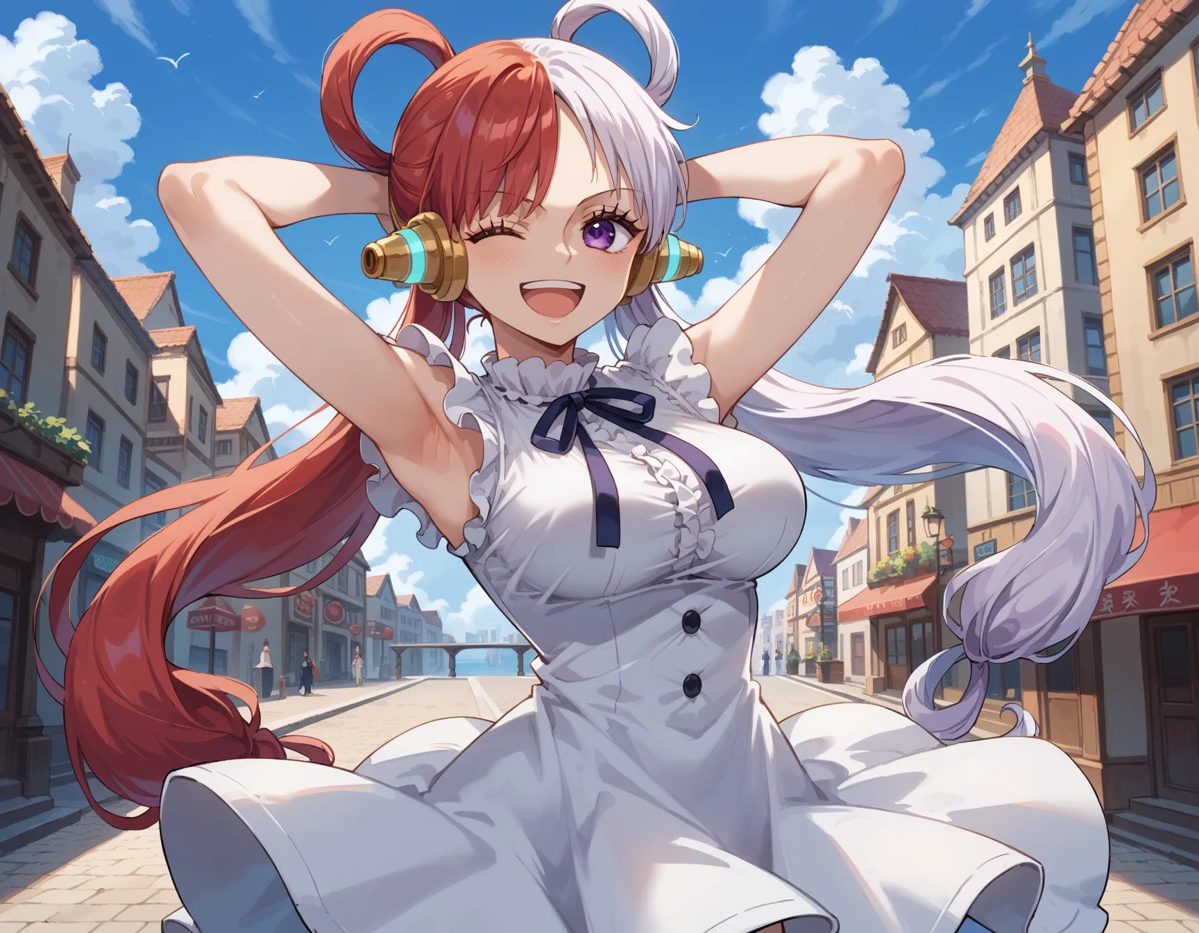 【「巨乳」AIエロ画像（イラスト・アニメ・二次元風）26161枚まとめ！(384ページ目)のエロ画像14枚目