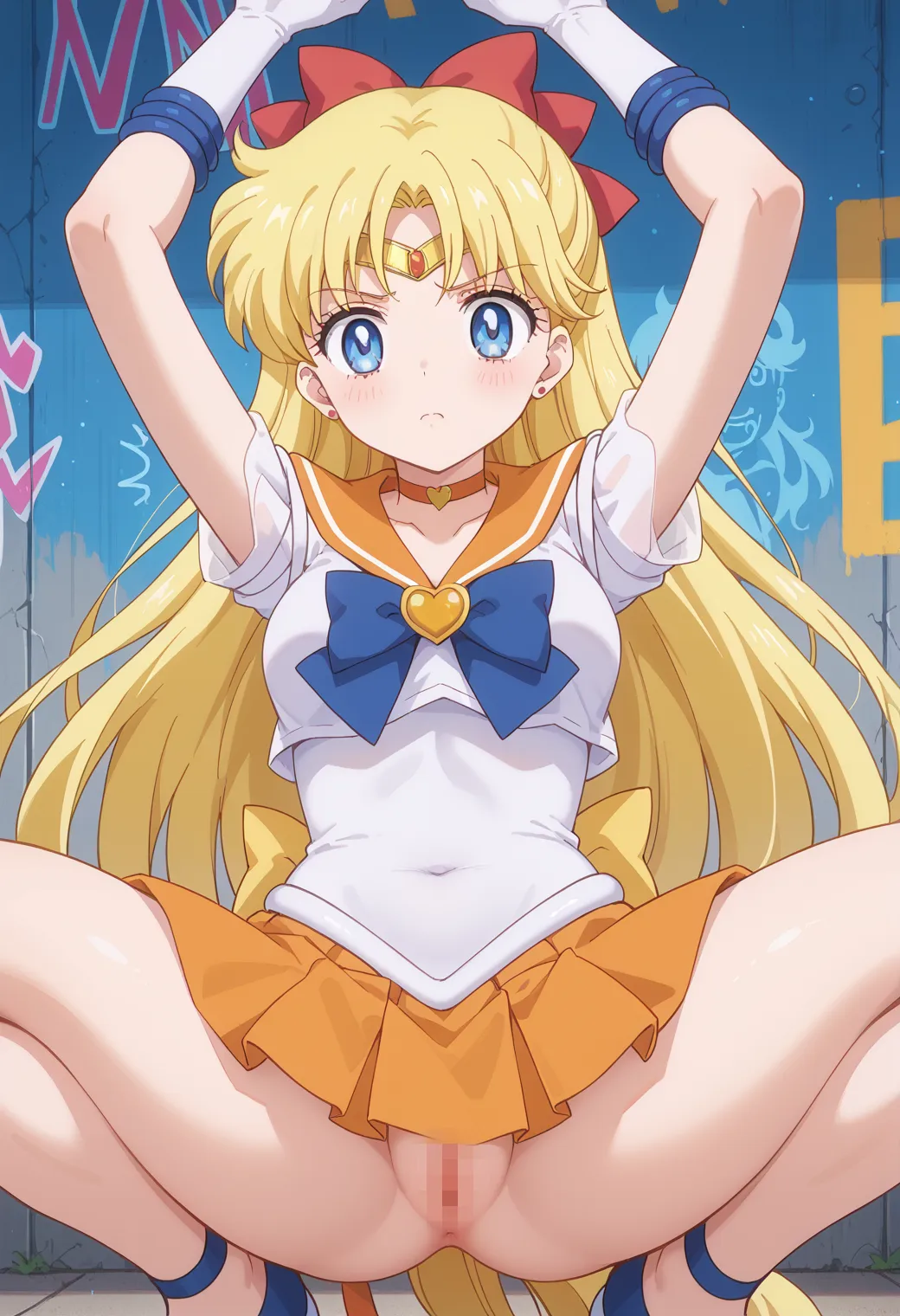 【「おまんこ×学制服」AIエロ画像（イラスト・アニメ・二次元風）845枚まとめ！(12ページ目)のエロ画像18枚目