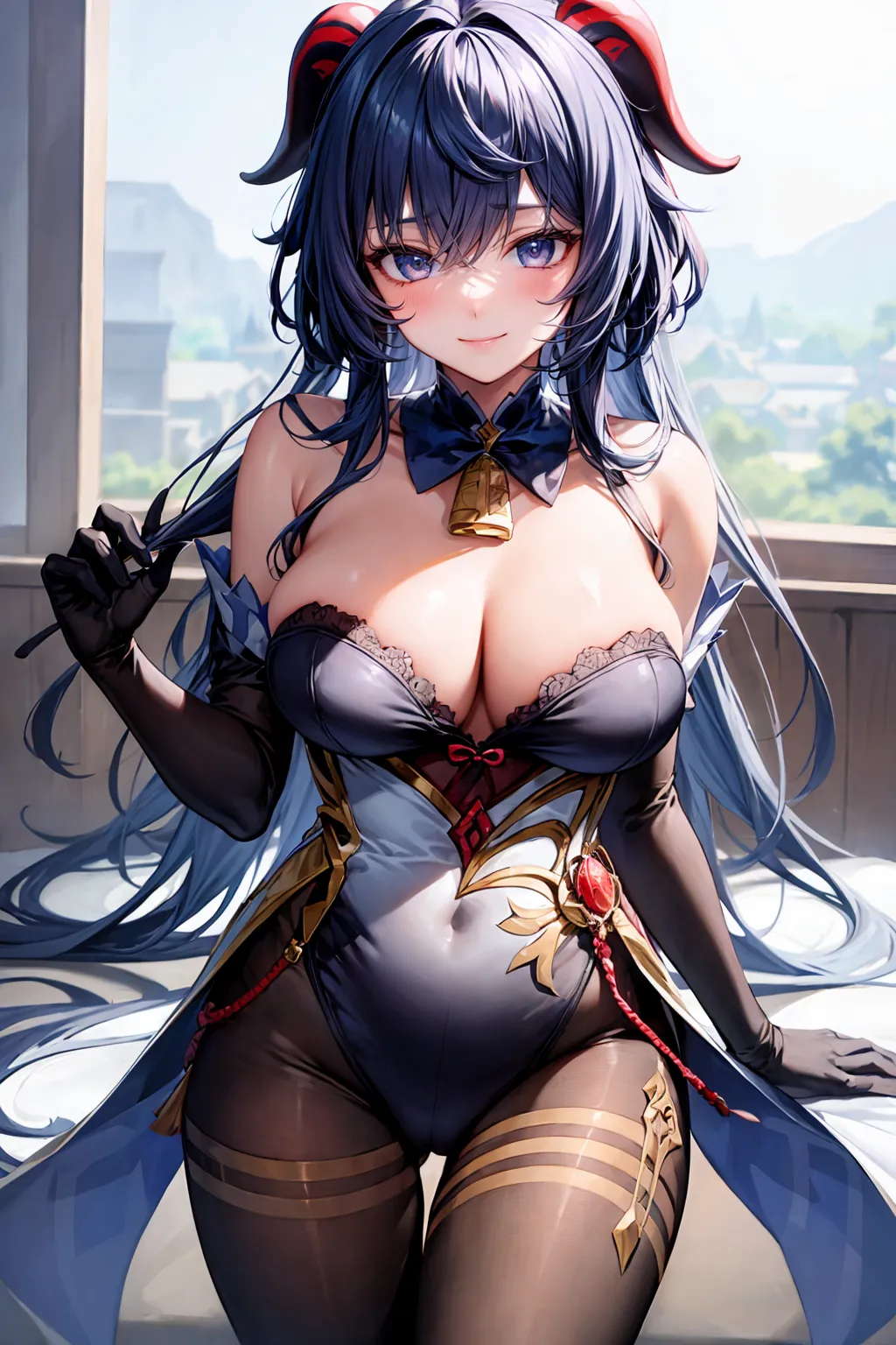 【「巨乳」AIエロ画像（イラスト・アニメ・二次元風）26161枚まとめ！(382ページ目)のエロ画像3枚目