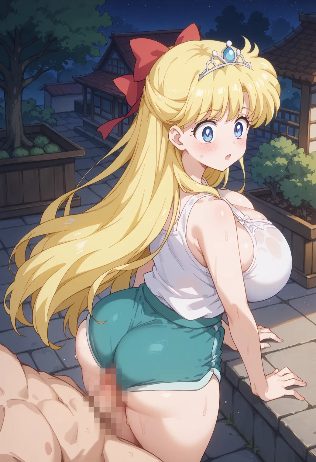 【「爆乳・超乳」AIエロ画像（イラスト・アニメ・二次元風）5621枚まとめ！(81ページ目)のエロ画像14枚目