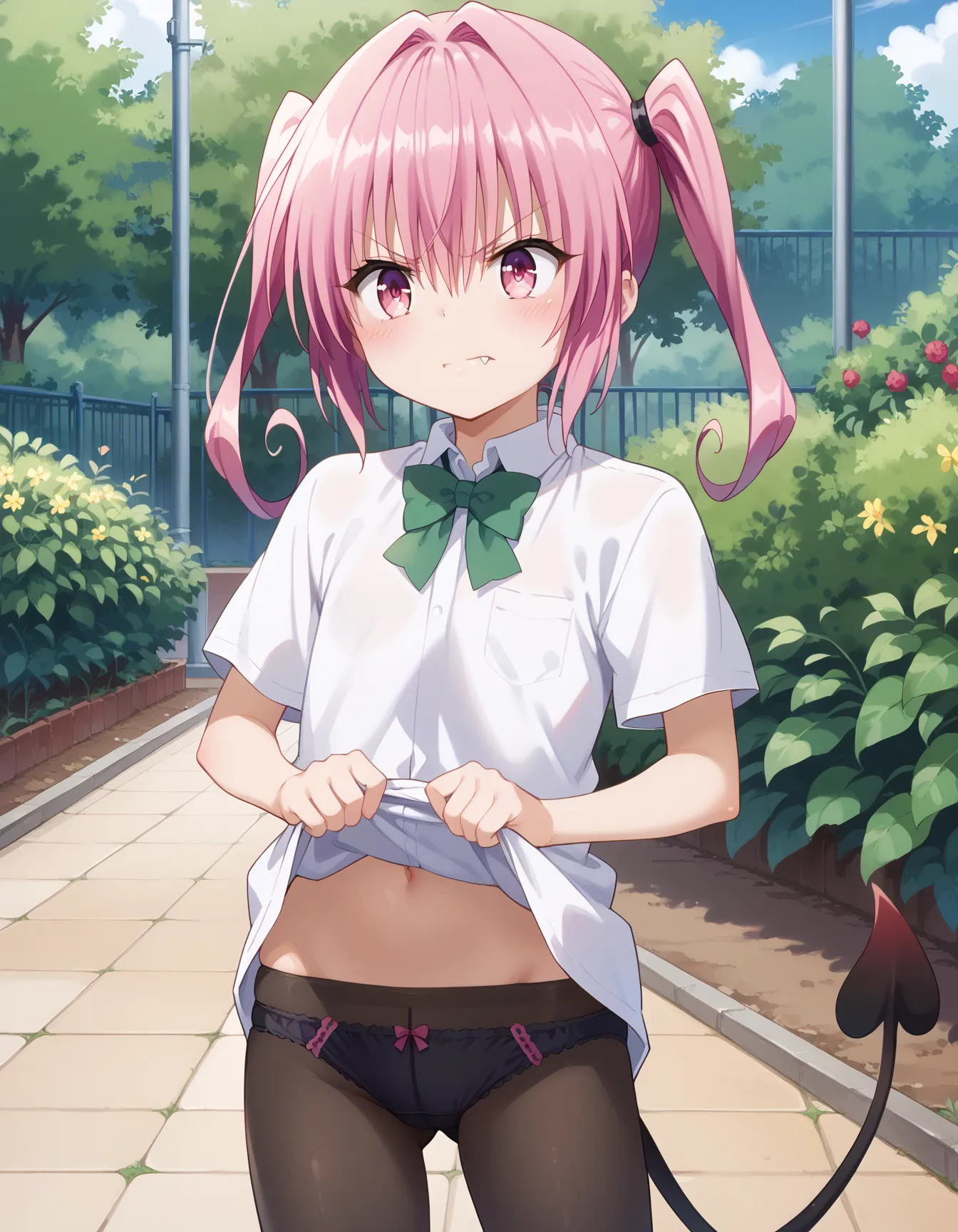 【「ロリ・小柄×パンスト」AIエロ画像（イラスト・アニメ・二次元風）422枚まとめ！(6ページ目)のエロ画像5枚目