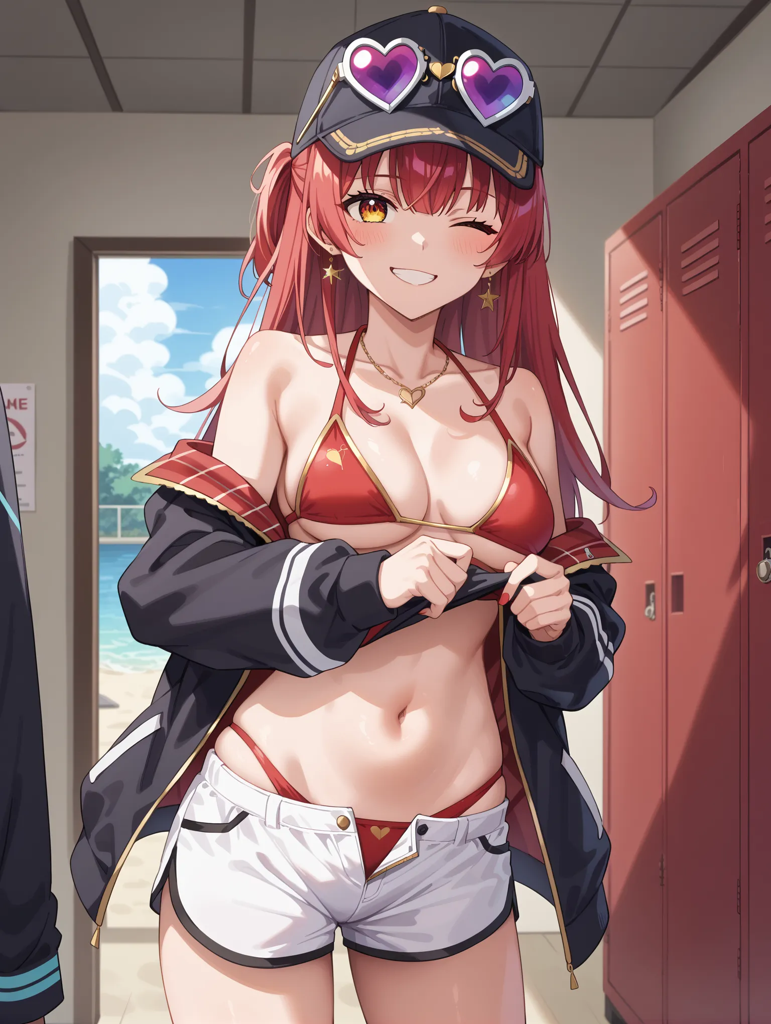 【「下着（ブラジャー・パンティ）」AIエロ画像（イラスト・アニメ・二次元風）15996枚まとめ！(228ページ目)のエロ画像14枚目