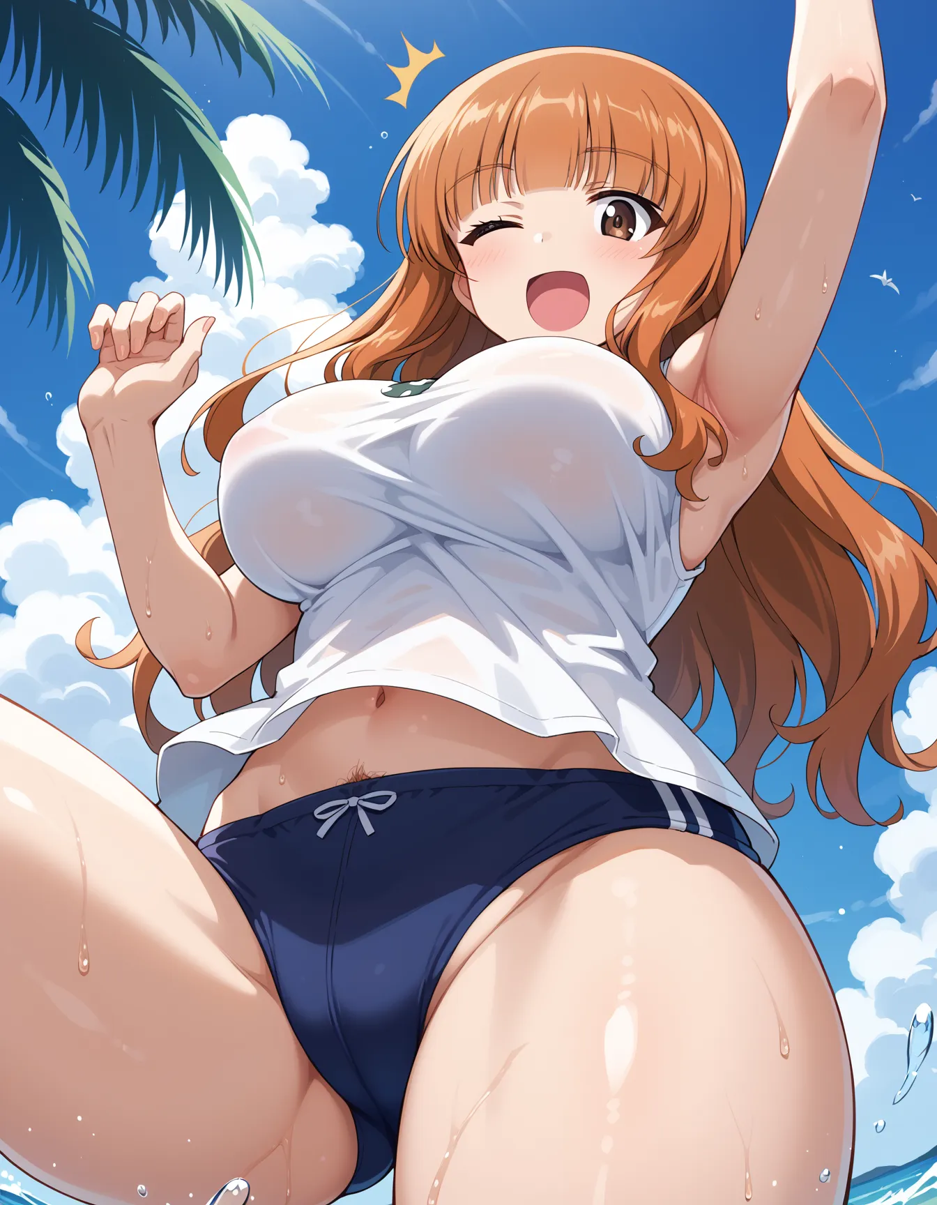 【「巨乳」AIエロ画像（イラスト・アニメ・二次元風）26161枚まとめ！(378ページ目)のエロ画像19枚目