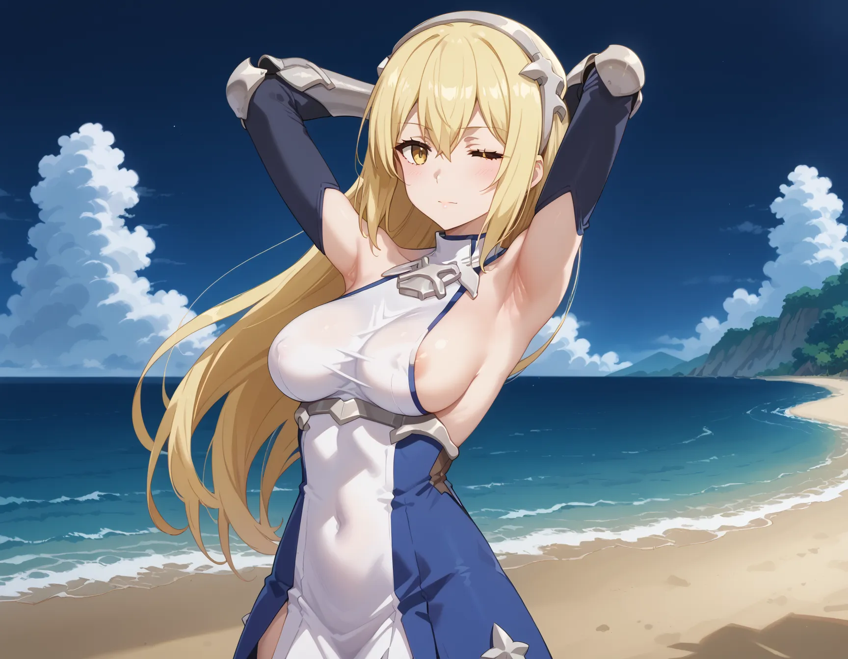 【「下着（ブラジャー・パンティ）」AIエロ画像（イラスト・アニメ・二次元風）15996枚まとめ！(228ページ目)のエロ画像1枚目