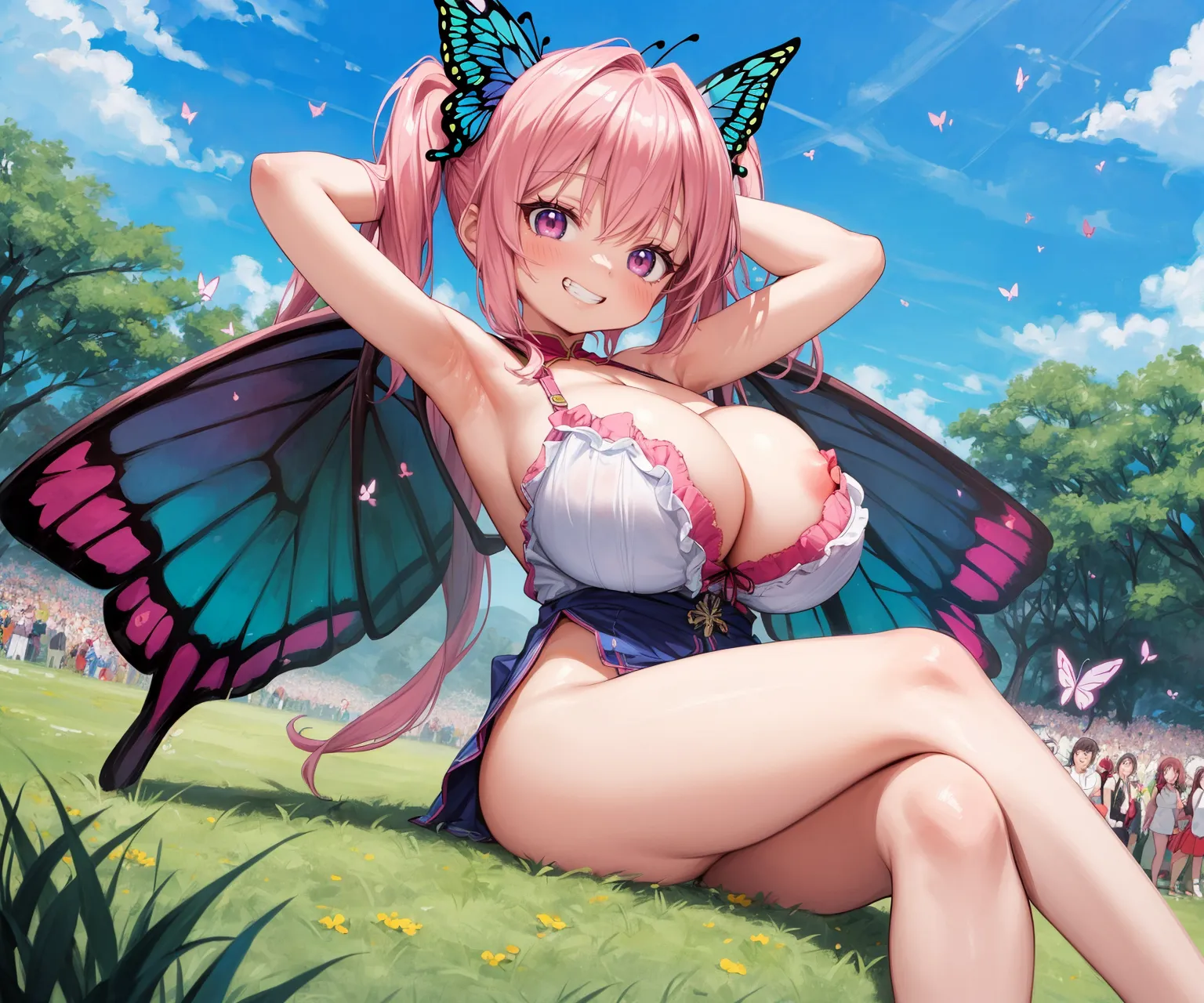 【「爆乳・超乳」AIエロ画像（イラスト・アニメ・二次元風）5621枚まとめ！(80ページ目)のエロ画像30枚目