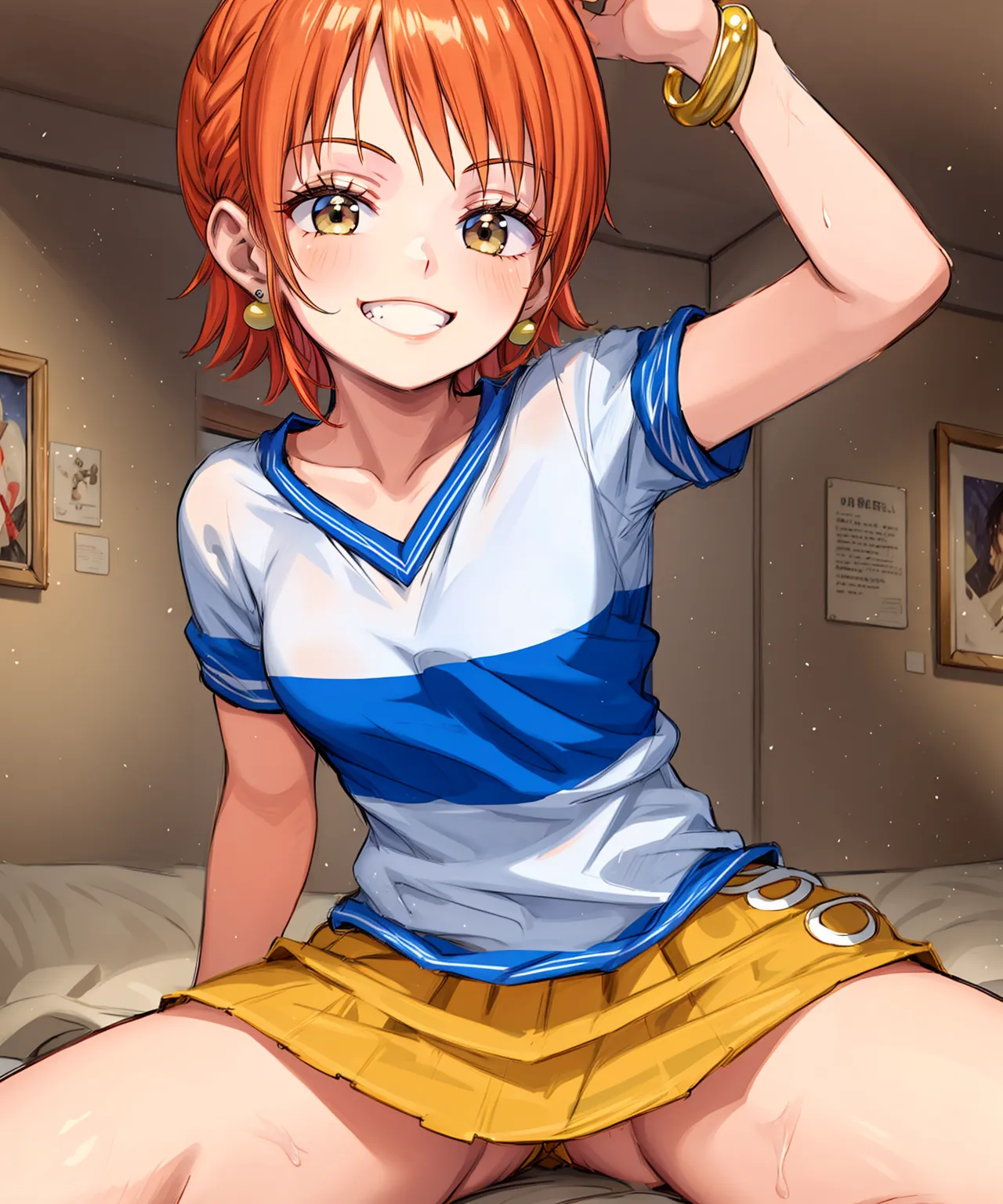 【「下着（ブラジャー・パンティ）」AIエロ画像（イラスト・アニメ・二次元風）15996枚まとめ！(227ページ目)のエロ画像6枚目