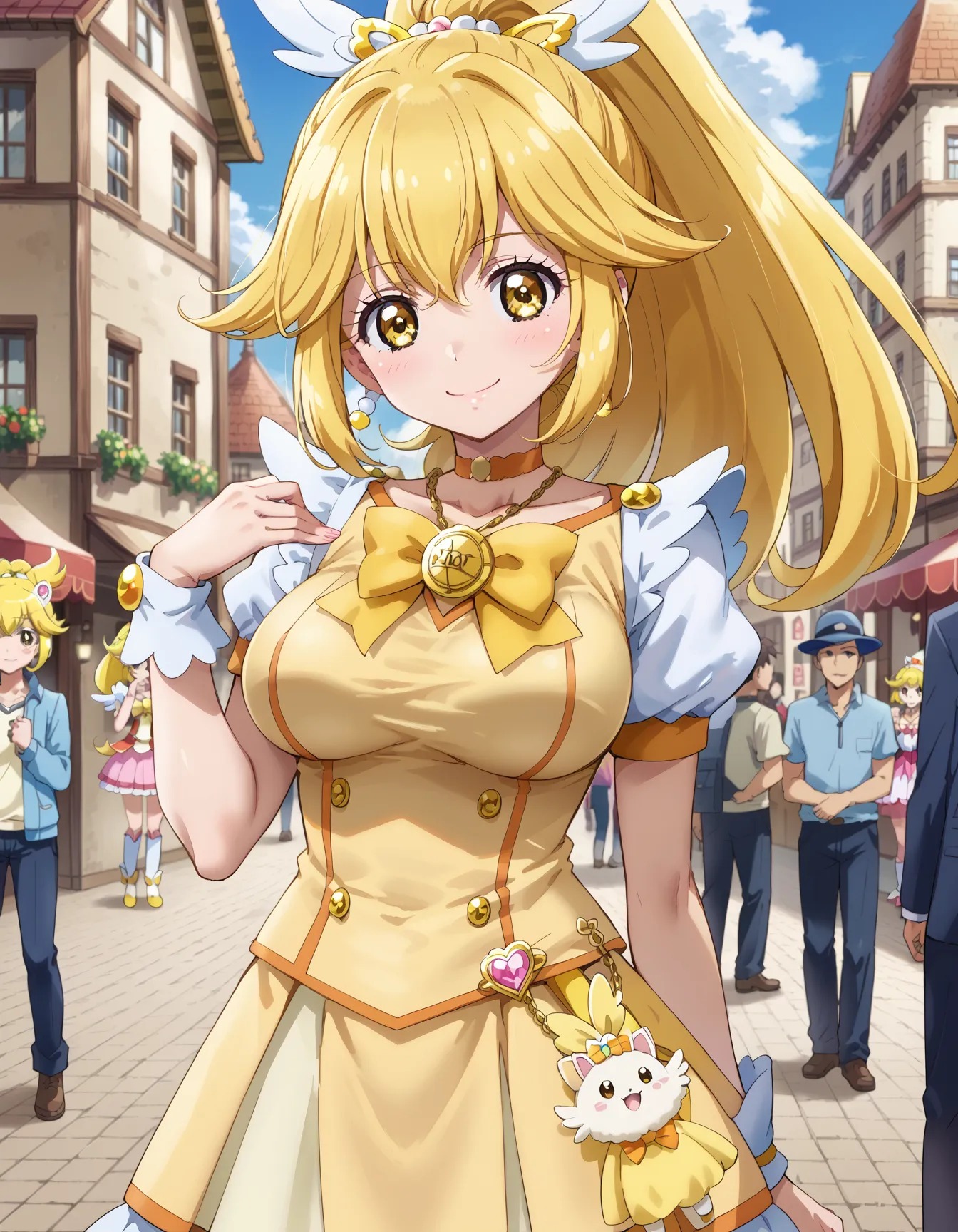 【「巨乳」AIエロ画像（イラスト・アニメ・二次元風）26161枚まとめ！(375ページ目)のエロ画像20枚目