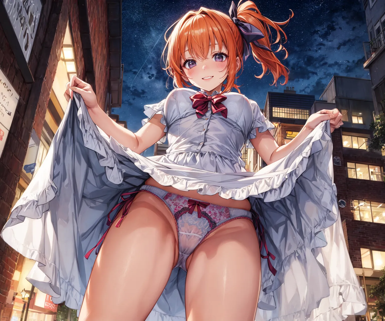 【「下着（ブラジャー・パンティ）」AIエロ画像（イラスト・アニメ・二次元風）15996枚まとめ！(225ページ目)のエロ画像18枚目