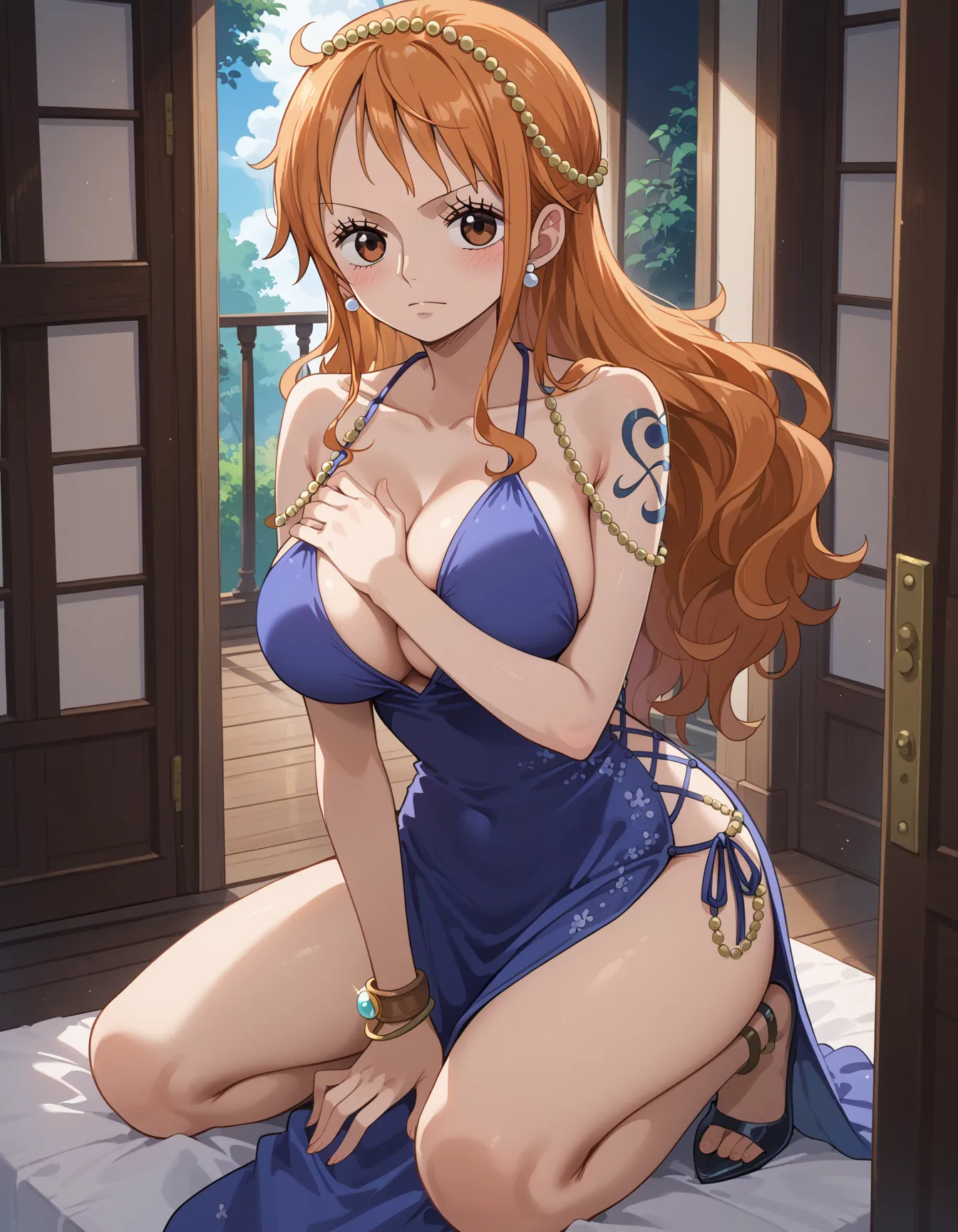 【「下着（ブラジャー・パンティ）」AIエロ画像（イラスト・アニメ・二次元風）15996枚まとめ！(225ページ目)のエロ画像10枚目