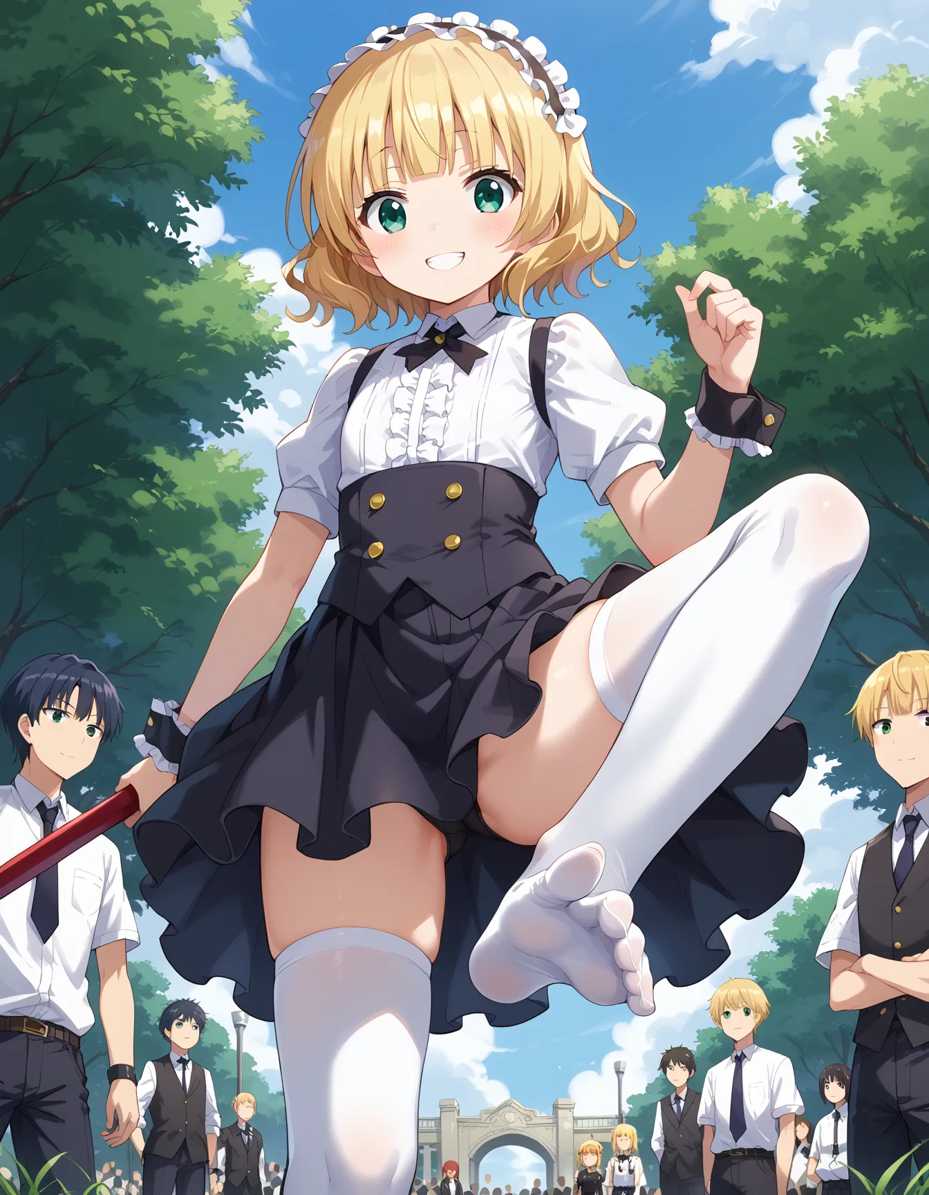 【「貧乳」AIエロ画像（イラスト・アニメ・二次元風）8390枚まとめ！(120ページ目)のエロ画像28枚目