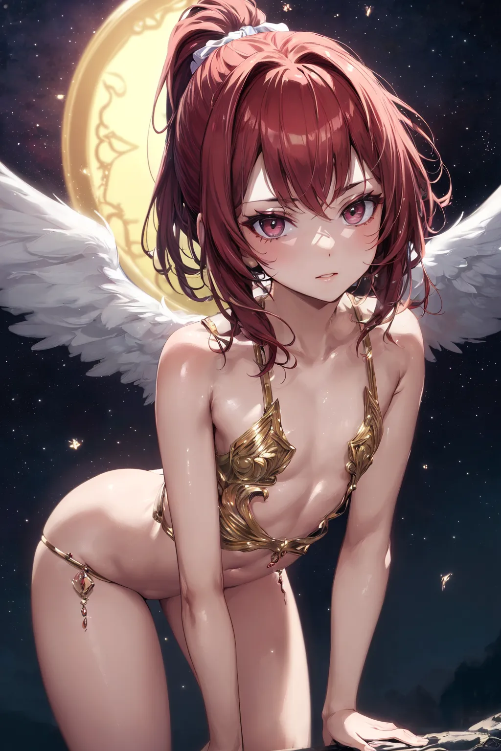 【「貧乳」AIエロ画像（イラスト・アニメ・二次元風）8390枚まとめ！(120ページ目)のエロ画像12枚目
