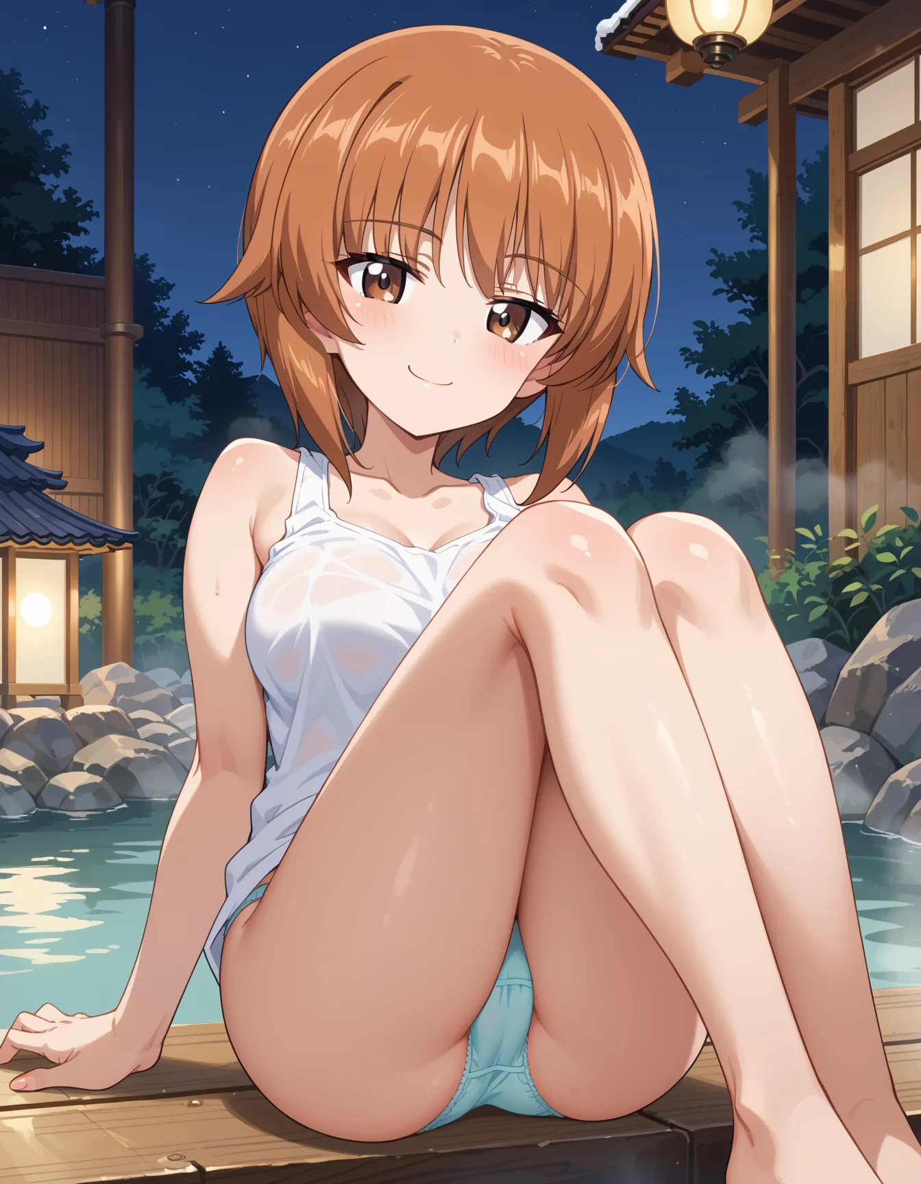 【「下着（ブラジャー・パンティ）」AIエロ画像（イラスト・アニメ・二次元風）15996枚まとめ！(224ページ目)のエロ画像2枚目