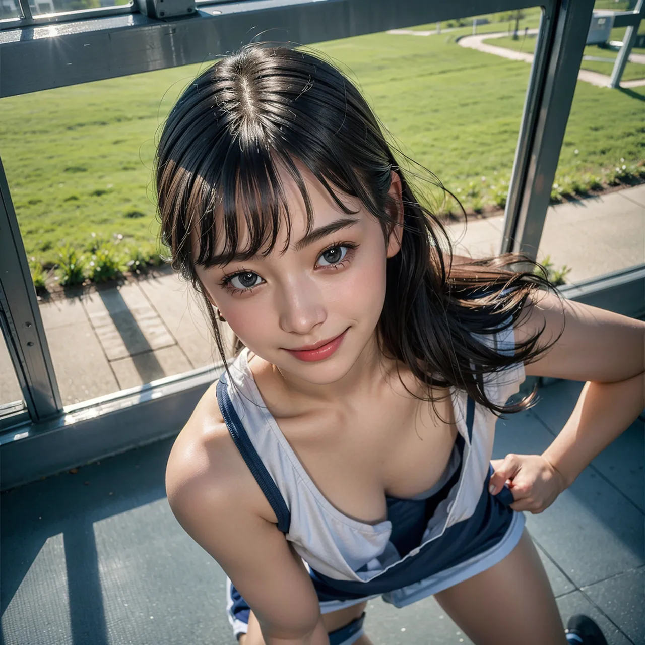 【「貧乳」AIエロ画像（リアル・実写・フォト風）21896枚まとめ！(309ページ目)のエロ画像12枚目