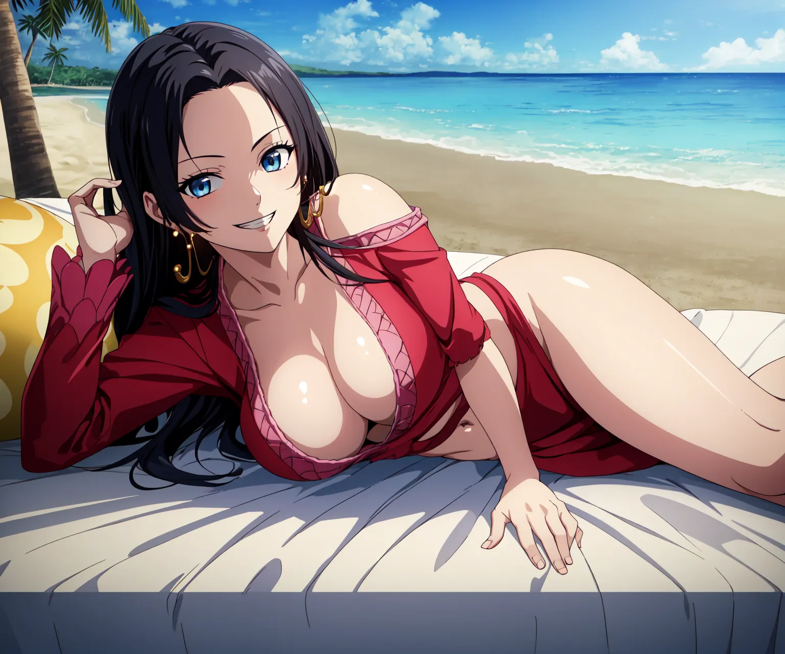 【「巨乳」AIエロ画像（イラスト・アニメ・二次元風）26161枚まとめ！(369ページ目)のエロ画像25枚目