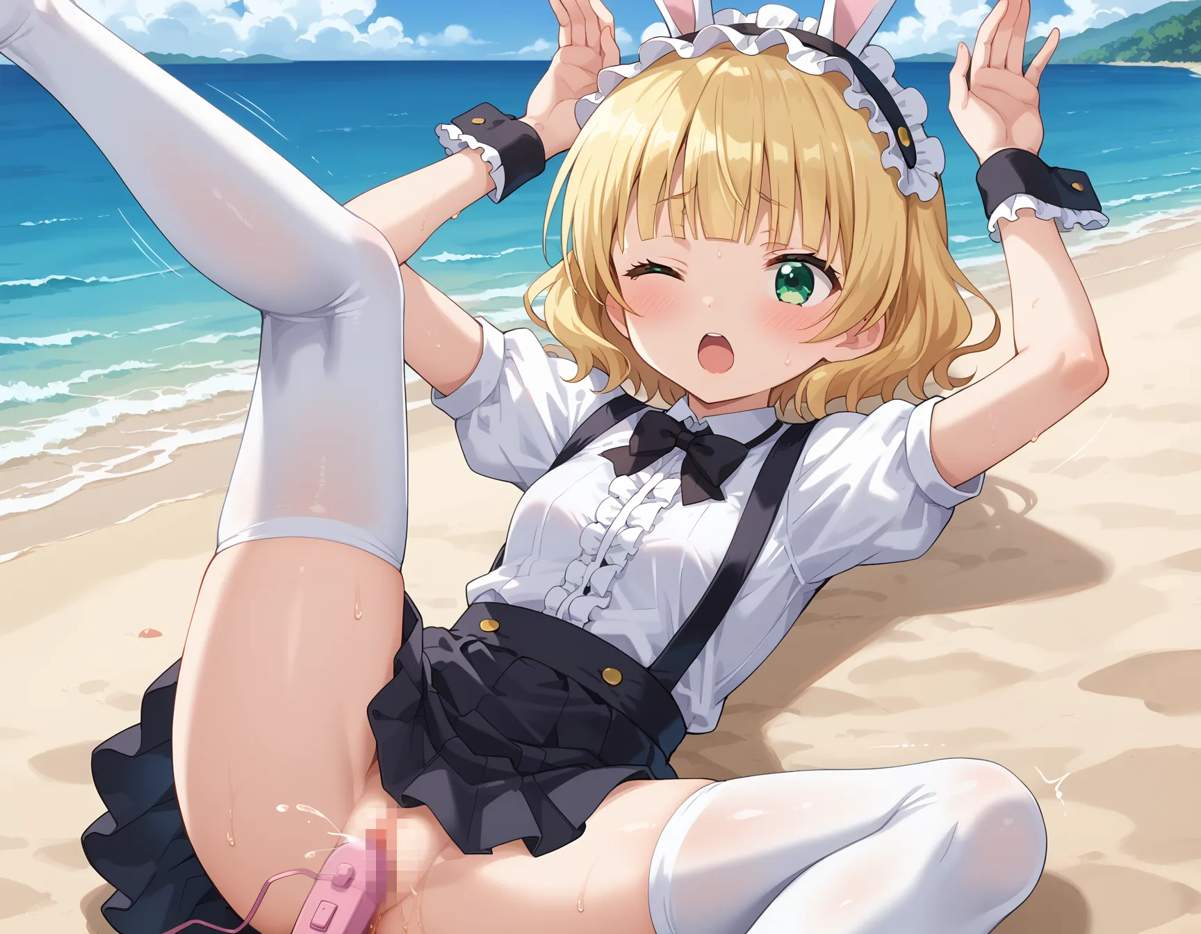 【「下着（ブラジャー・パンティ）」AIエロ画像（イラスト・アニメ・二次元風）15996枚まとめ！(223ページ目)のエロ画像13枚目