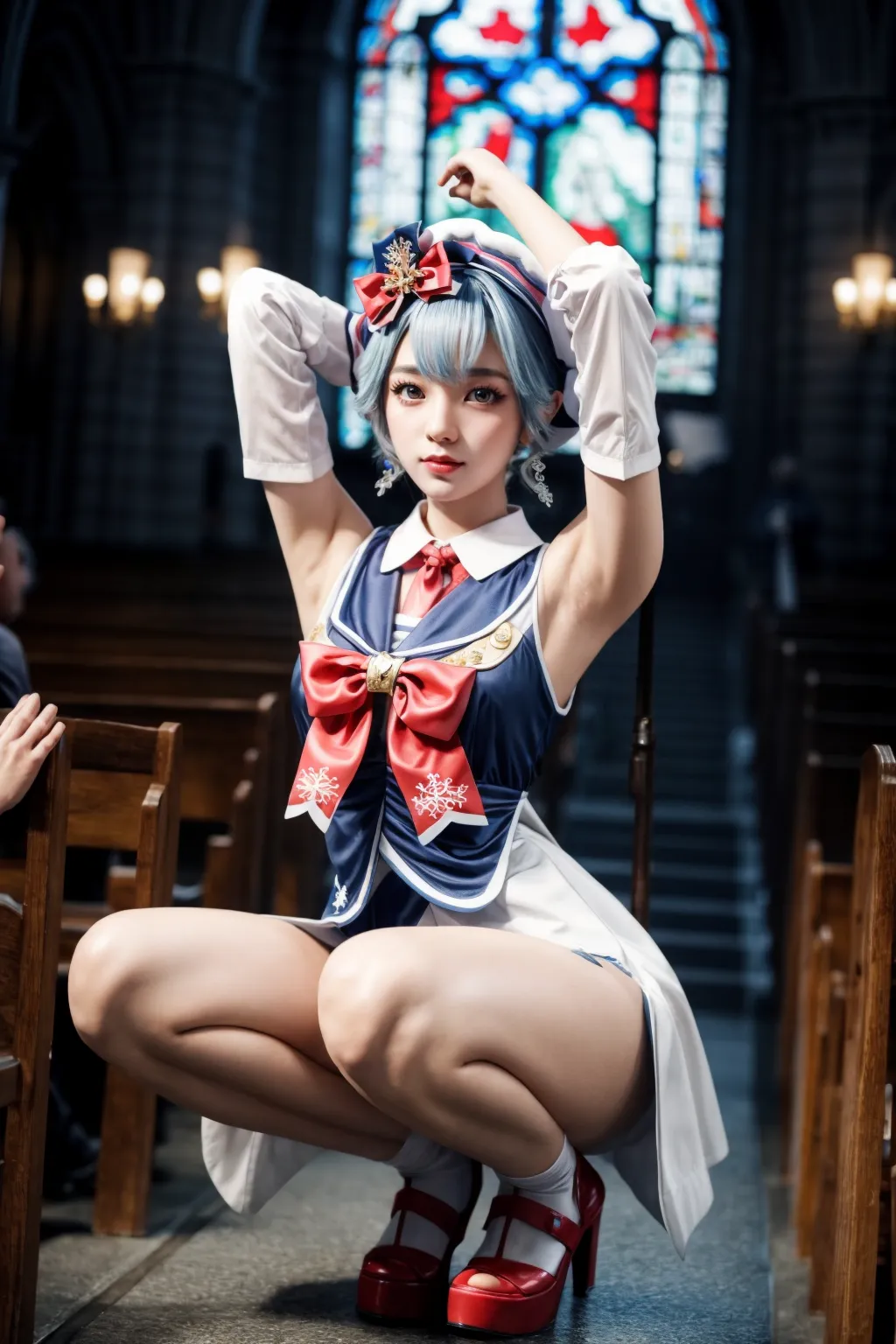 【「腋・脇」AIエロ画像（リアル・実写・フォト風）3812枚まとめ！(53ページ目)のエロ画像25枚目