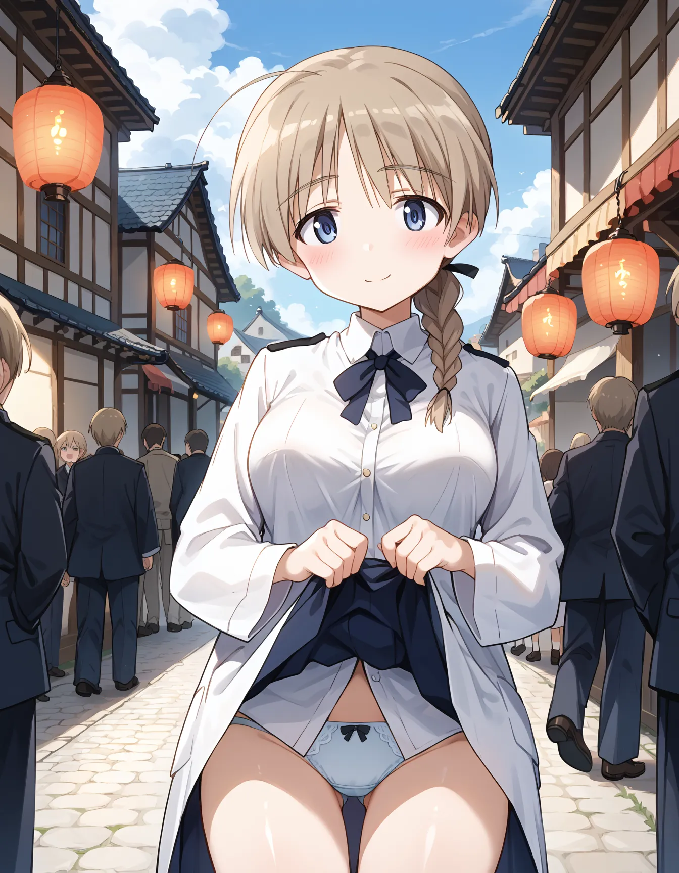 【「下着（ブラジャー・パンティ）」AIエロ画像（イラスト・アニメ・二次元風）15996枚まとめ！(222ページ目)のエロ画像28枚目